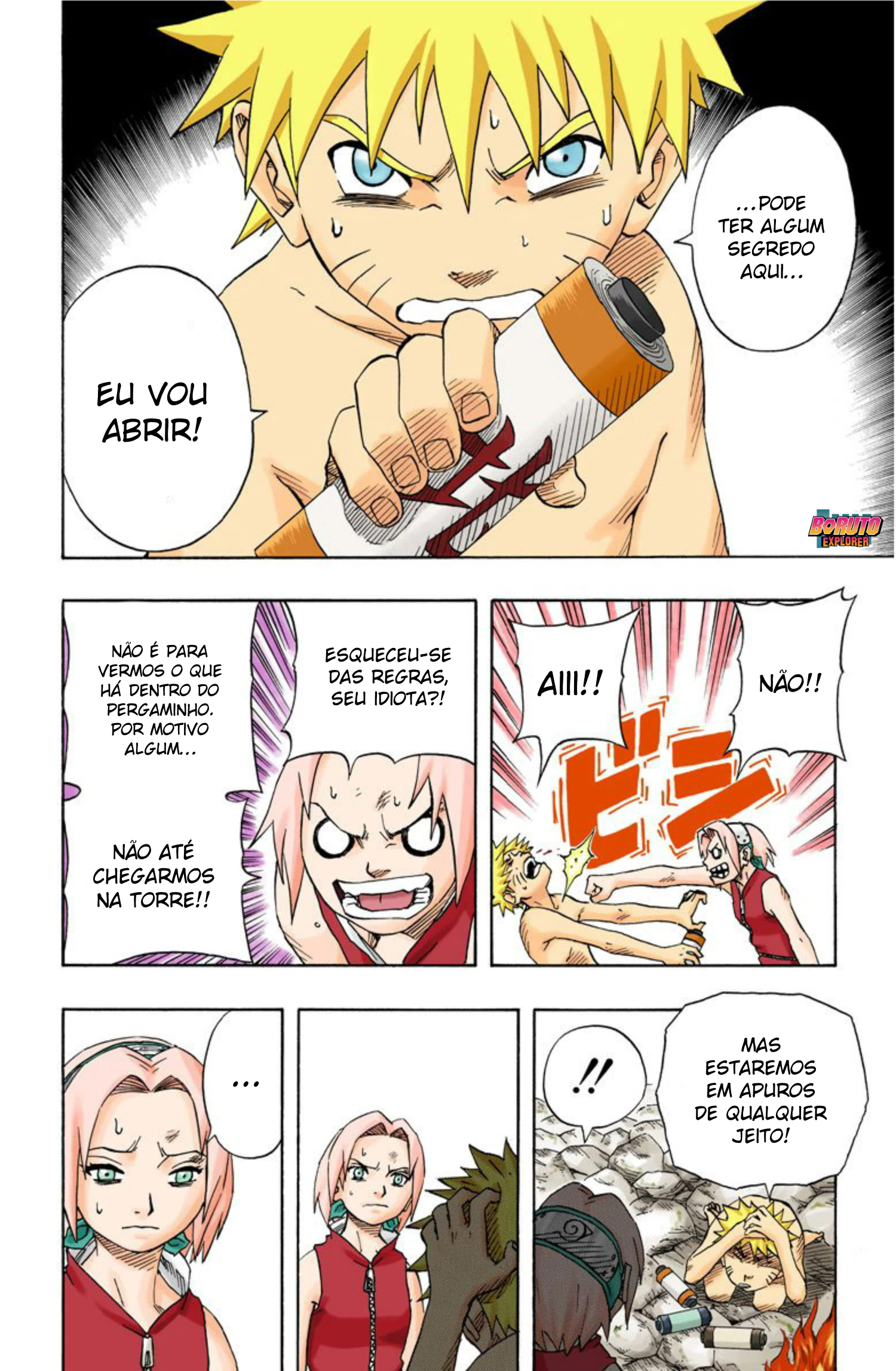 Read Naruto - Versão Colorida Oficial Manga Online