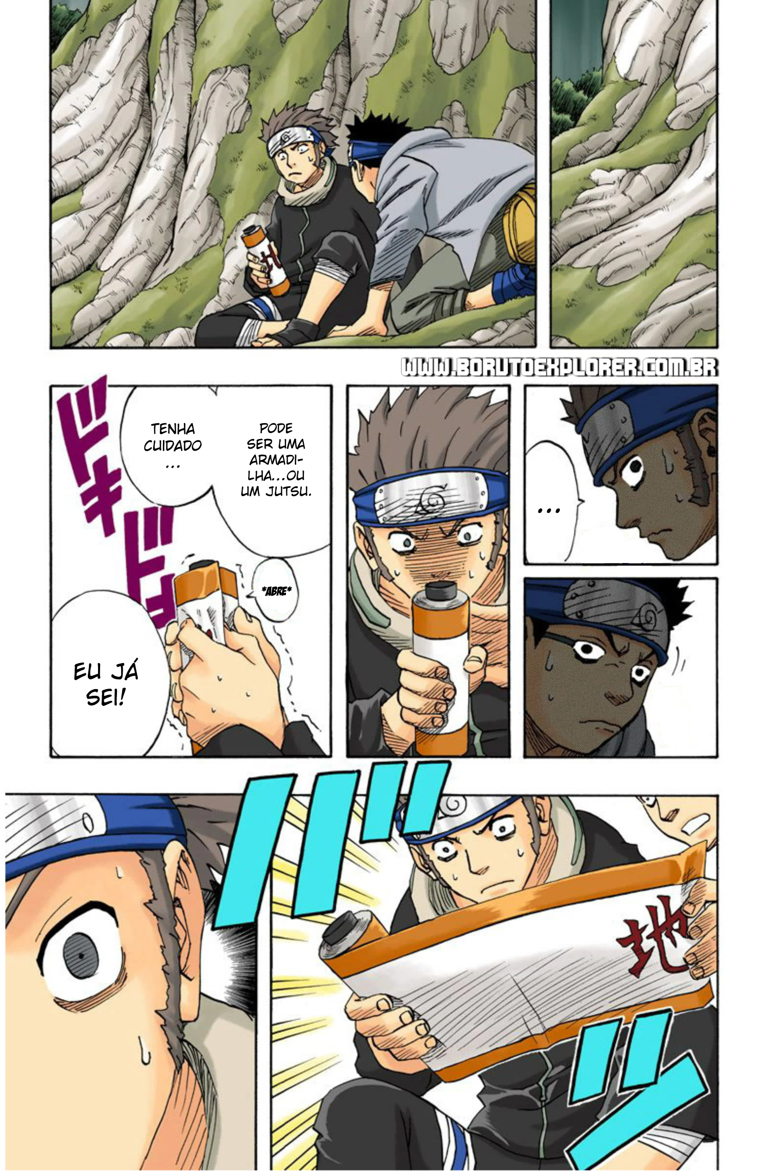 Read Naruto - Versão Colorida Oficial Manga Online