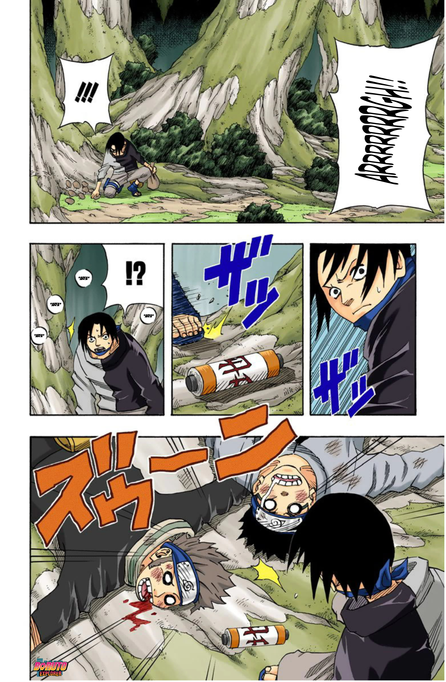 Read Naruto - Versão Colorida Oficial Manga Online