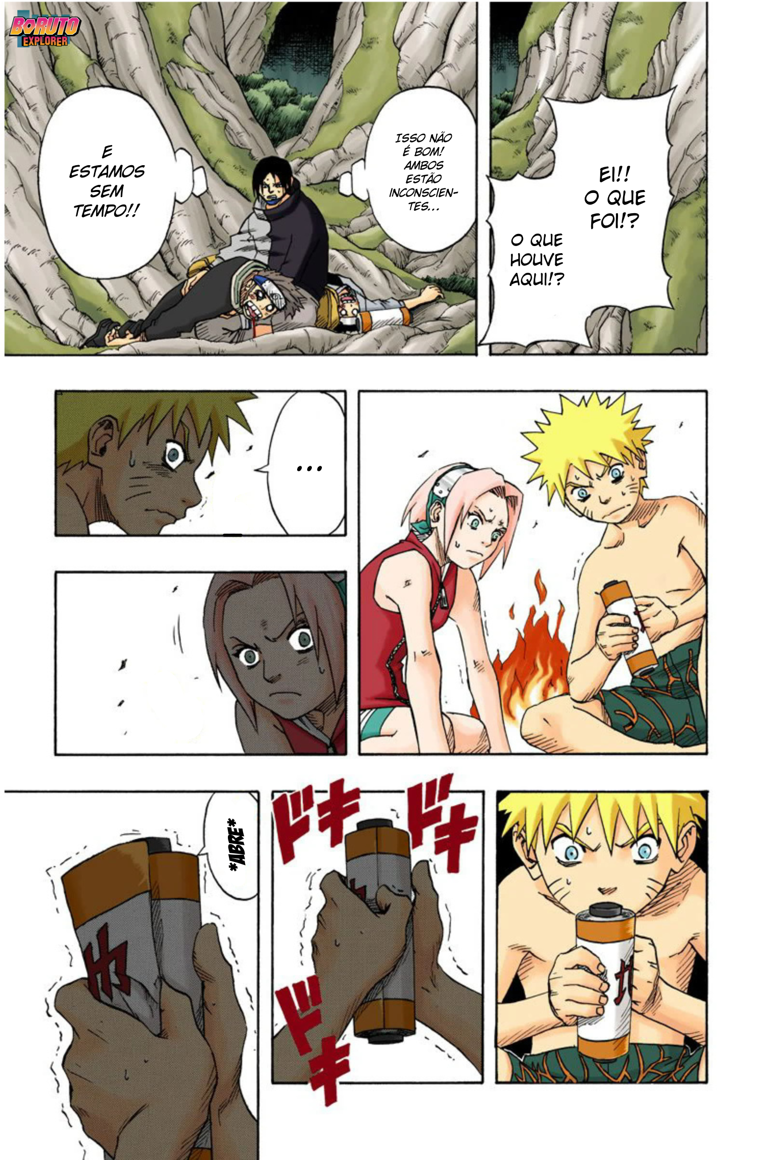 Read Naruto - Versão Colorida Oficial Manga Online