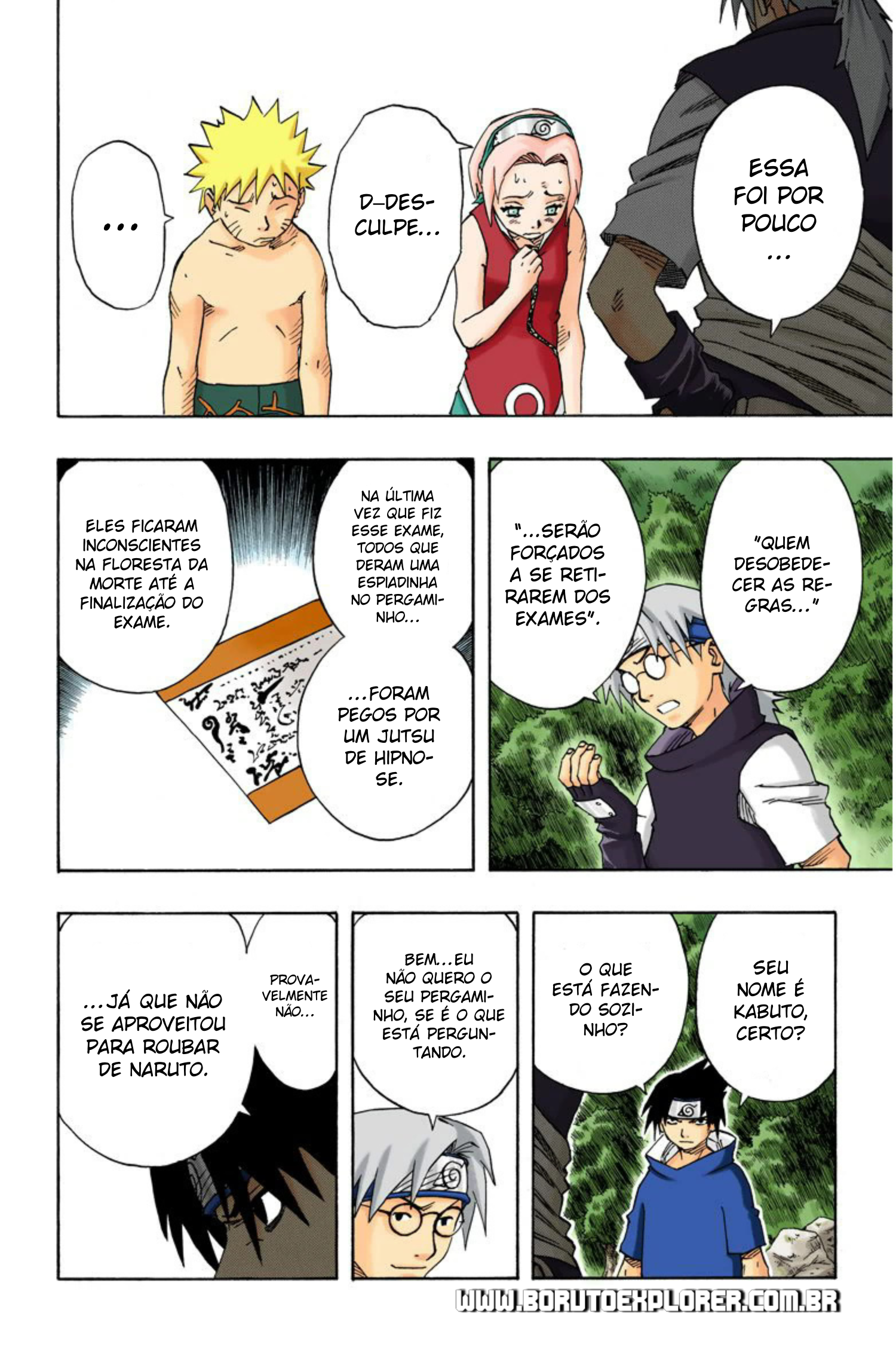 Read Naruto - Versão Colorida Oficial Manga Online