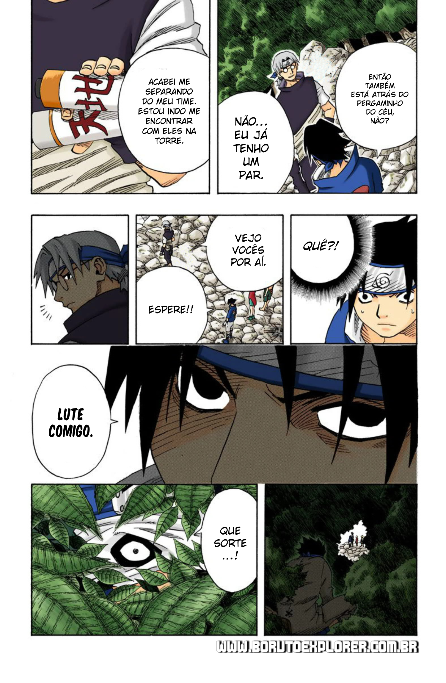 Read Naruto - Versão Colorida Oficial Manga Online