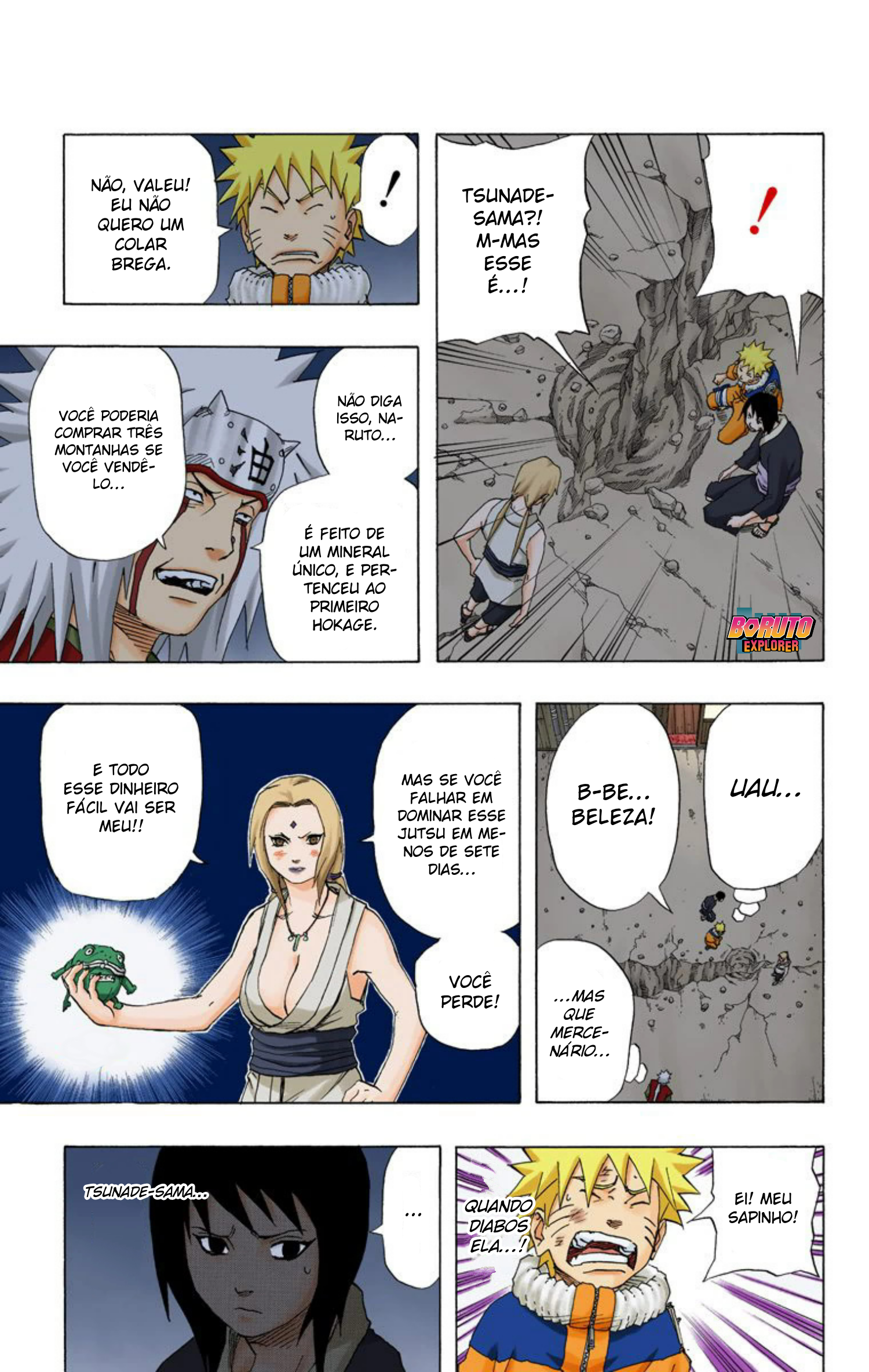 Read Naruto - Versão Colorida Oficial Manga Online
