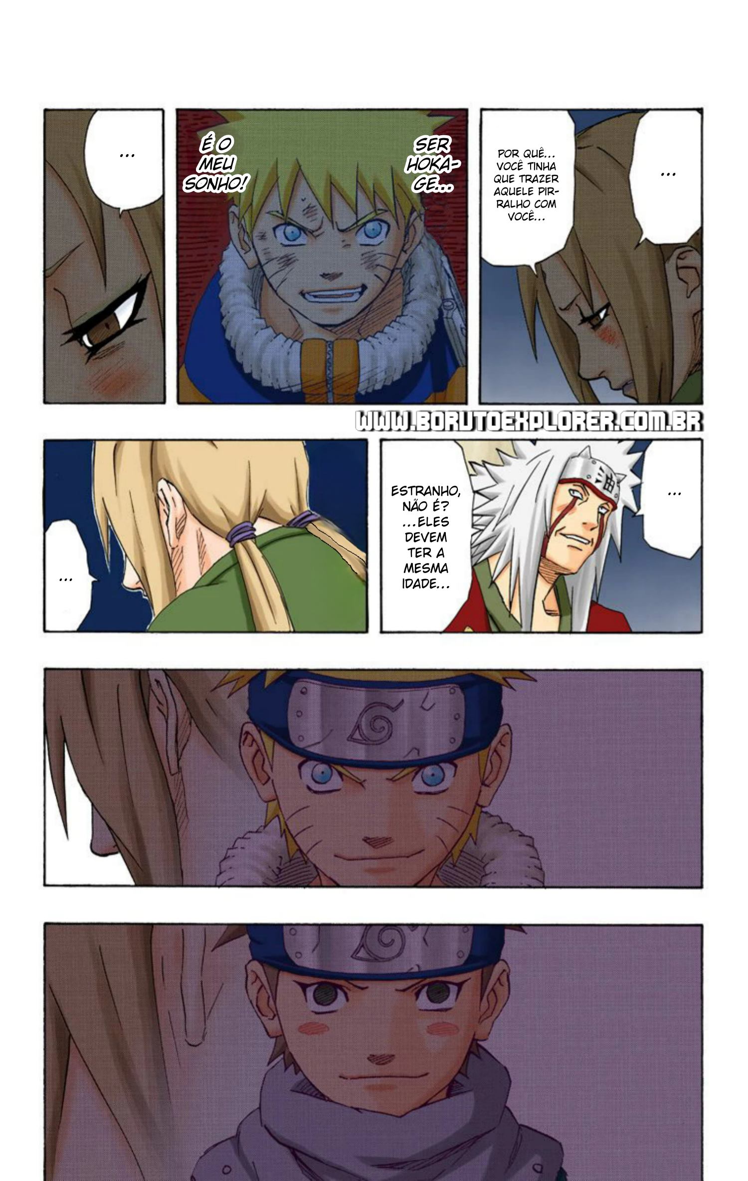 Read Naruto - Versão Colorida Oficial Manga Online