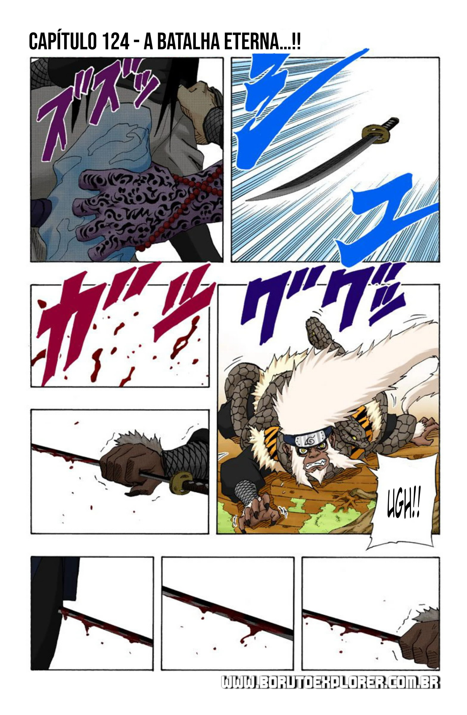 Read Naruto - Versão Colorida Oficial Manga Online