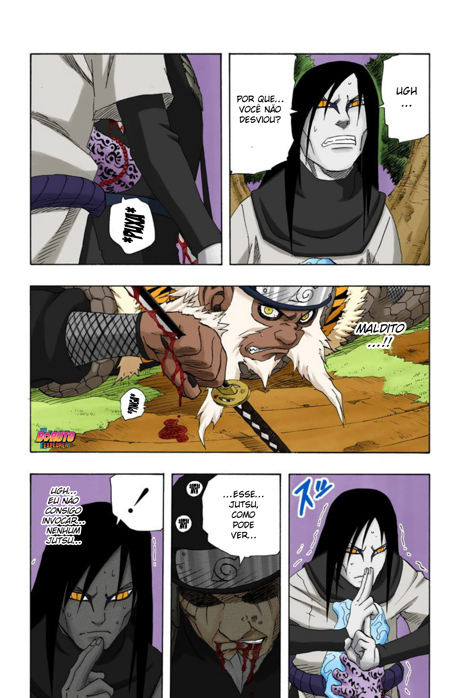 Read Naruto - Versão Colorida Oficial Manga Online