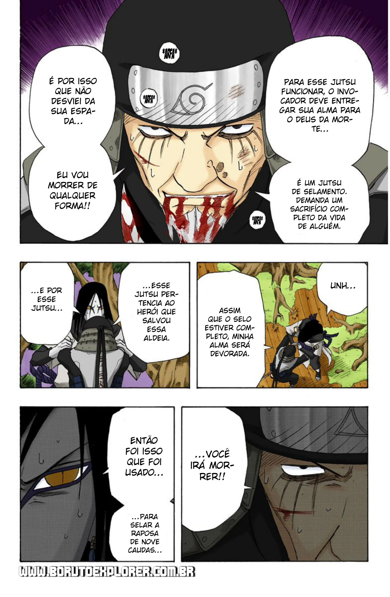 Read Naruto - Versão Colorida Oficial Manga Online