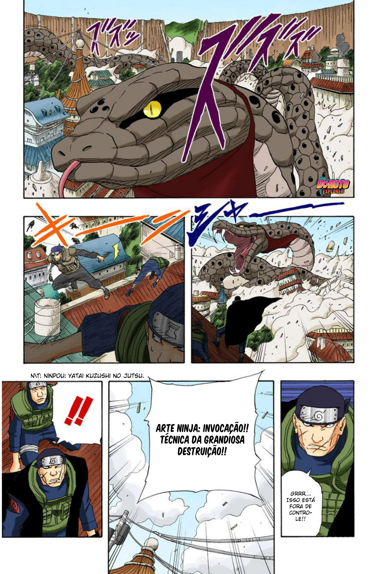 Read Naruto - Versão Colorida Oficial Manga Online