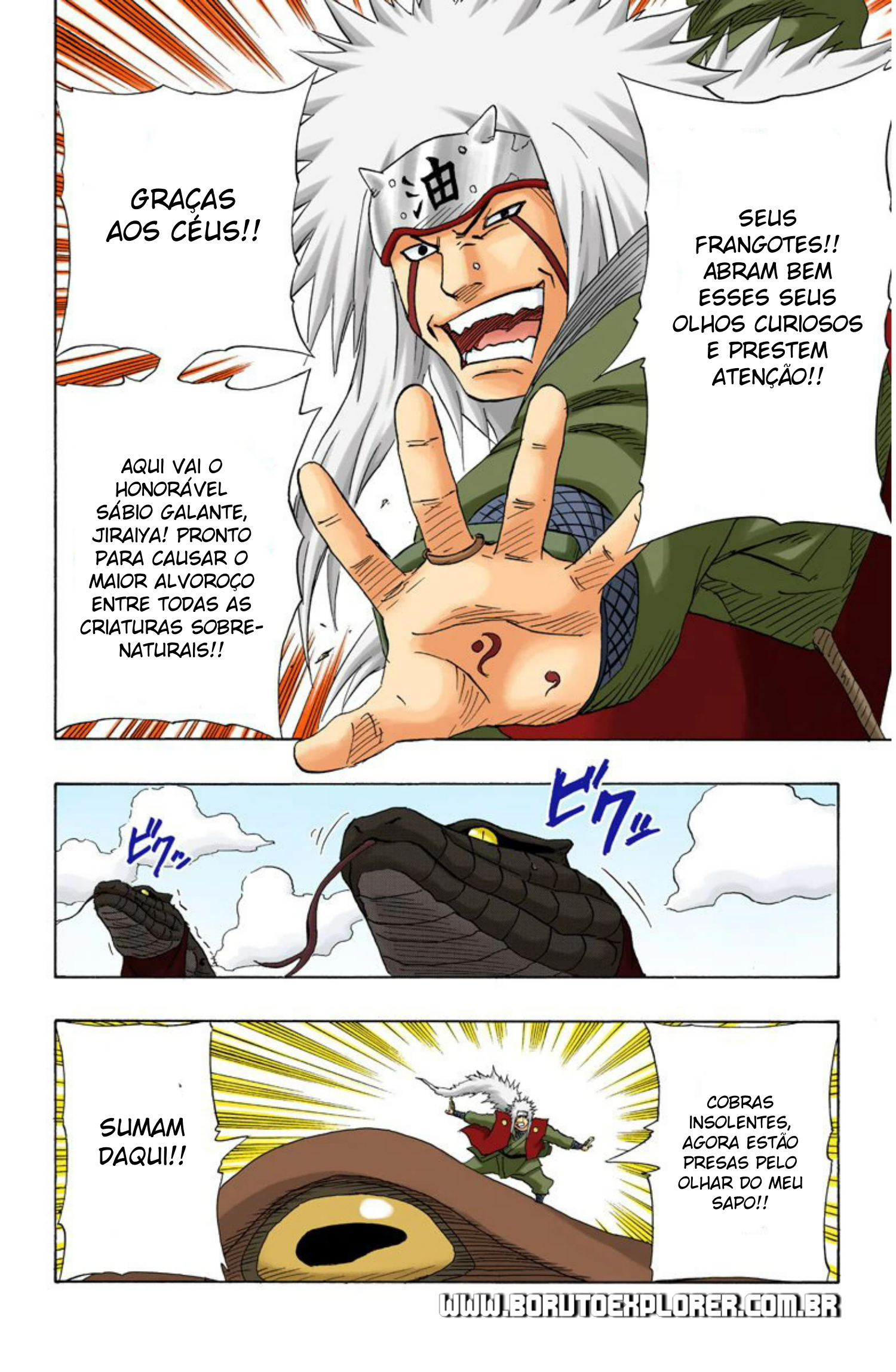 Read Naruto - Versão Colorida Oficial Manga Online