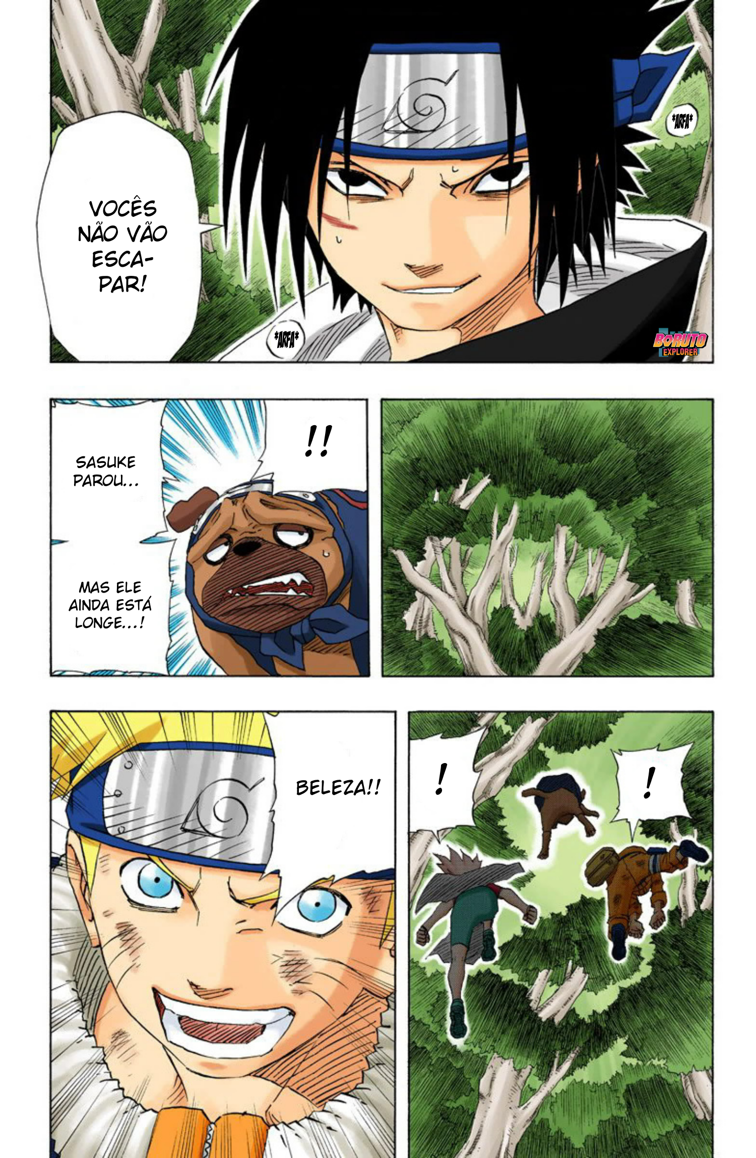 Read Naruto - Versão Colorida Oficial Manga Online
