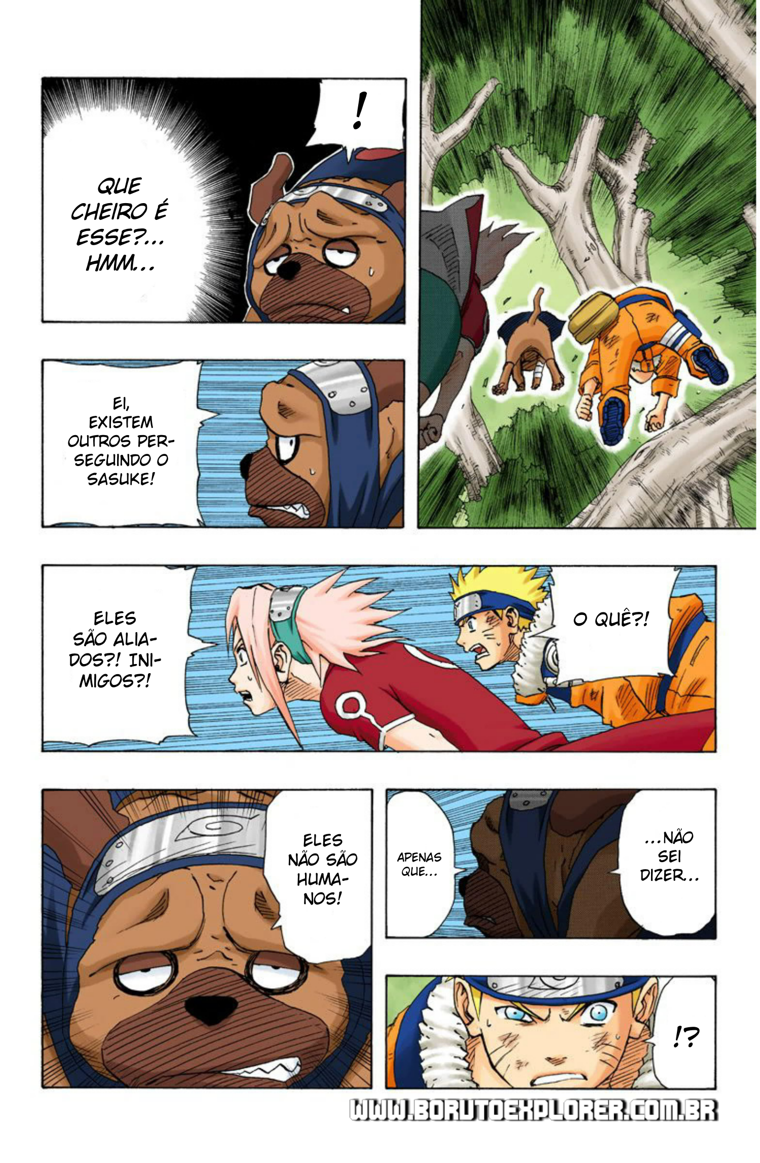 Read Naruto - Versão Colorida Oficial Manga Online