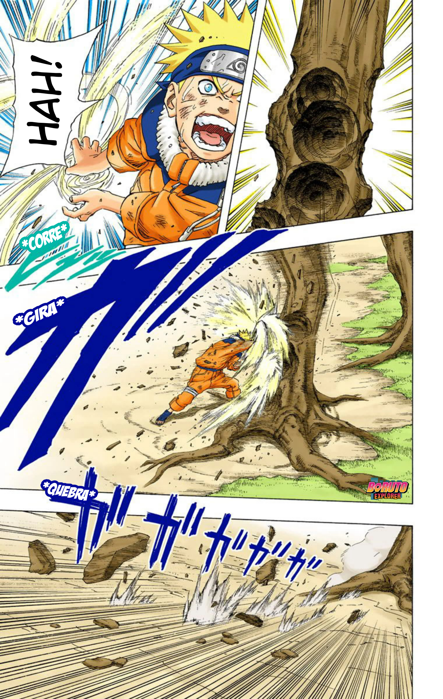 Read Naruto - Versão Colorida Oficial Manga Online