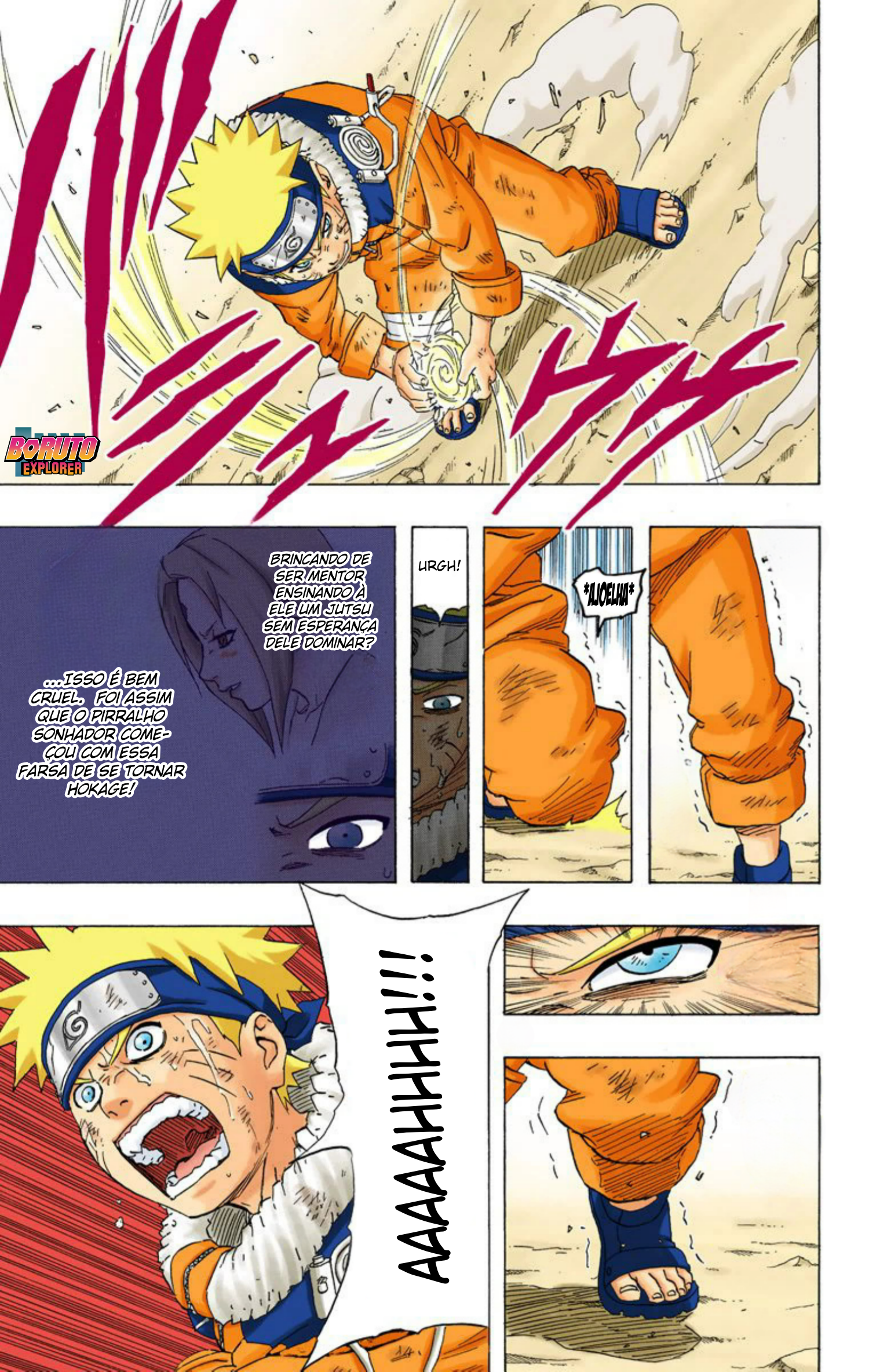 Read Naruto - Versão Colorida Oficial Manga Online