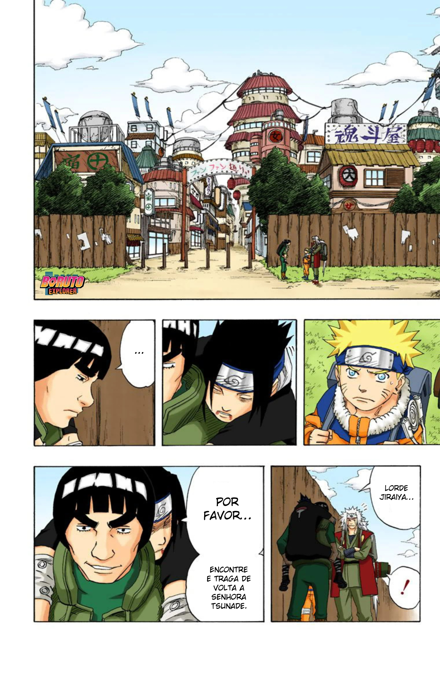 Read Naruto - Versão Colorida Oficial Manga Online