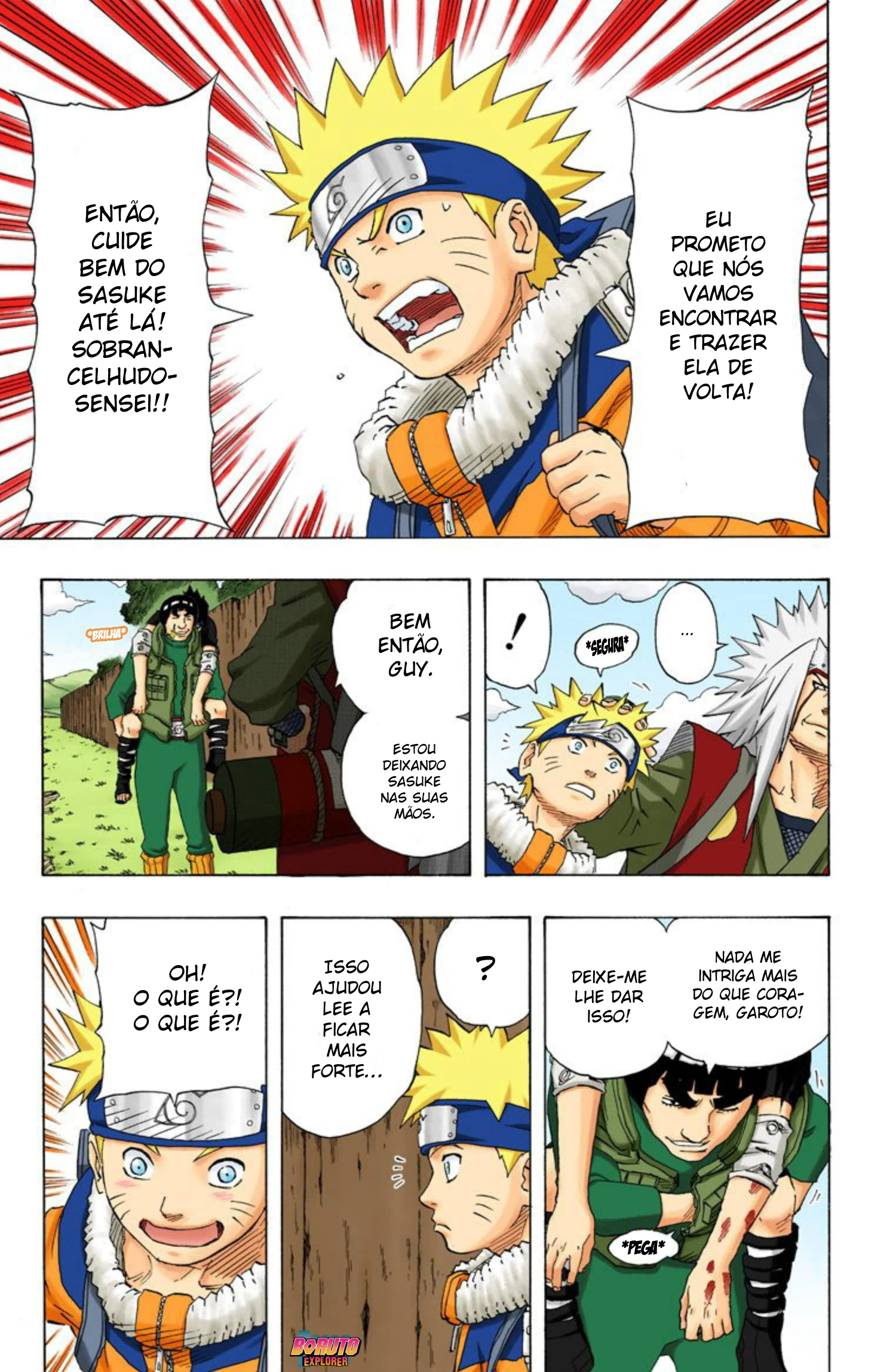 Read Naruto - Versão Colorida Oficial Manga Online