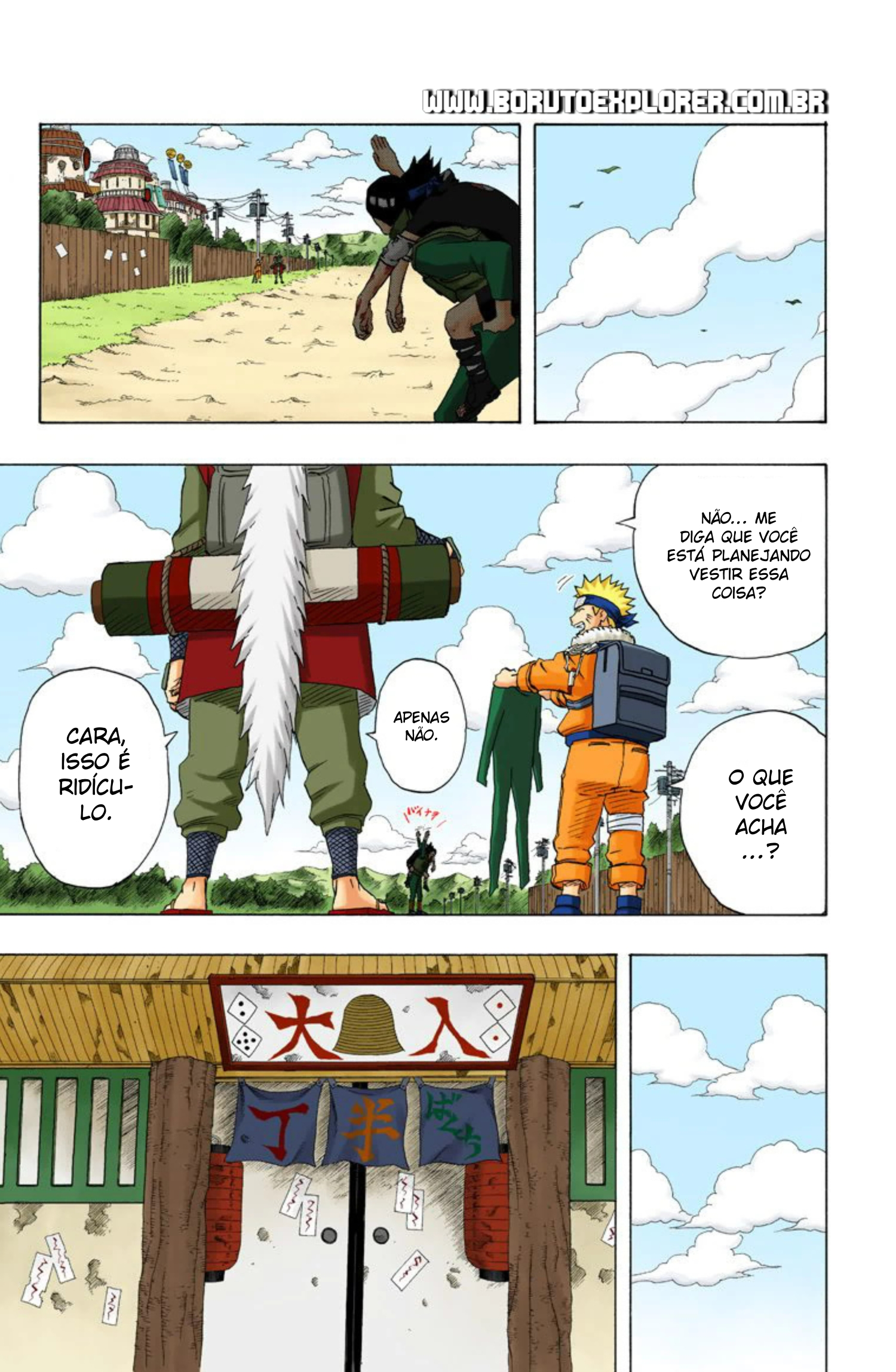 Read Naruto - Versão Colorida Oficial Manga Online