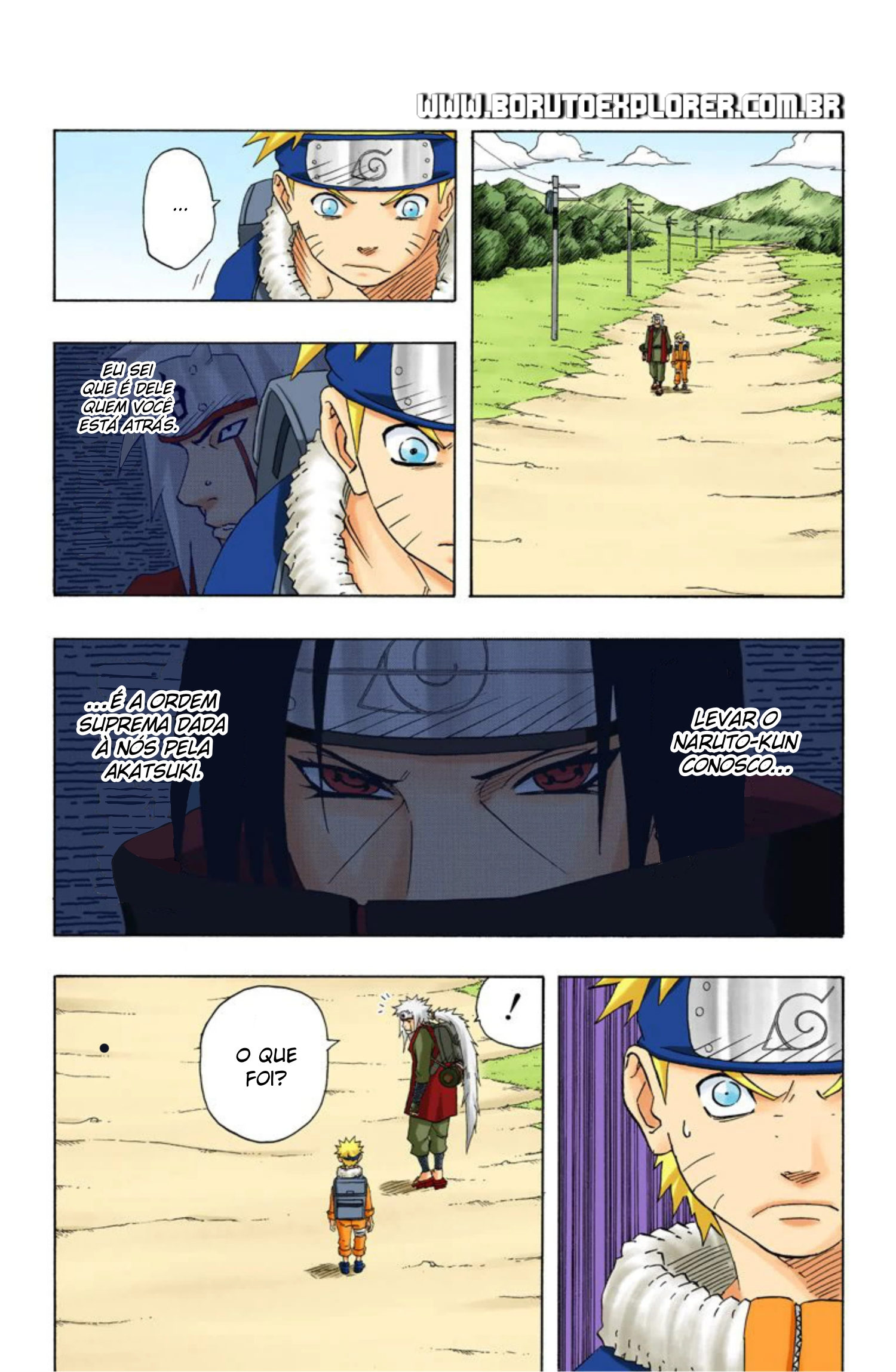 Read Naruto - Versão Colorida Oficial Manga Online