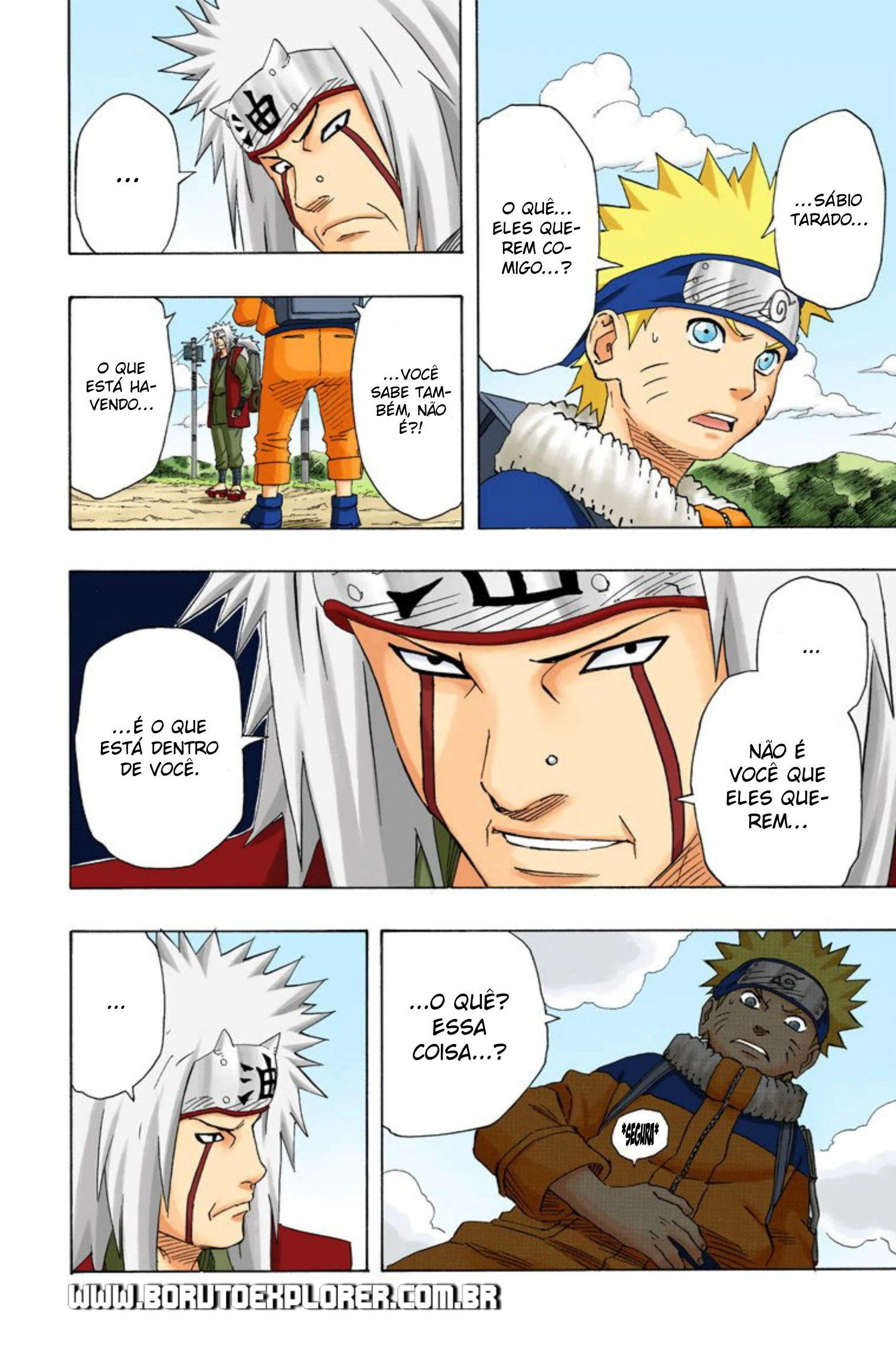 Read Naruto - Versão Colorida Oficial Manga Online