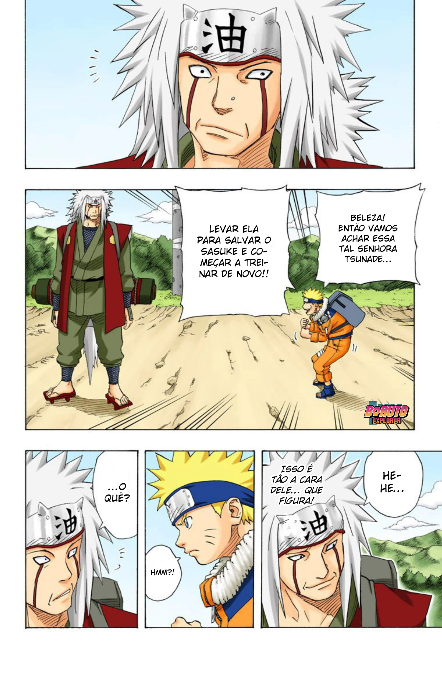 Read Naruto - Versão Colorida Oficial Manga Online