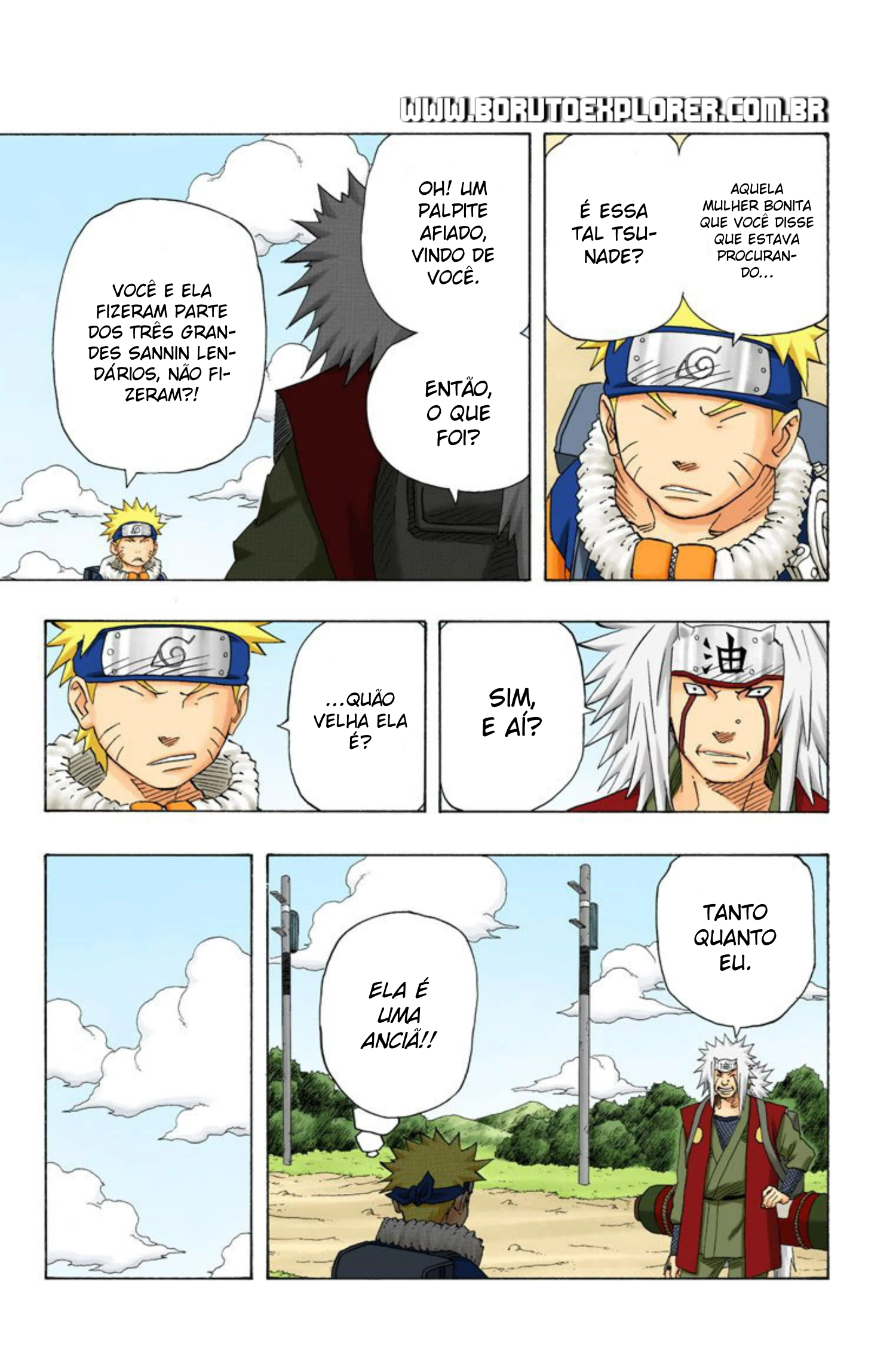 Read Naruto - Versão Colorida Oficial Manga Online