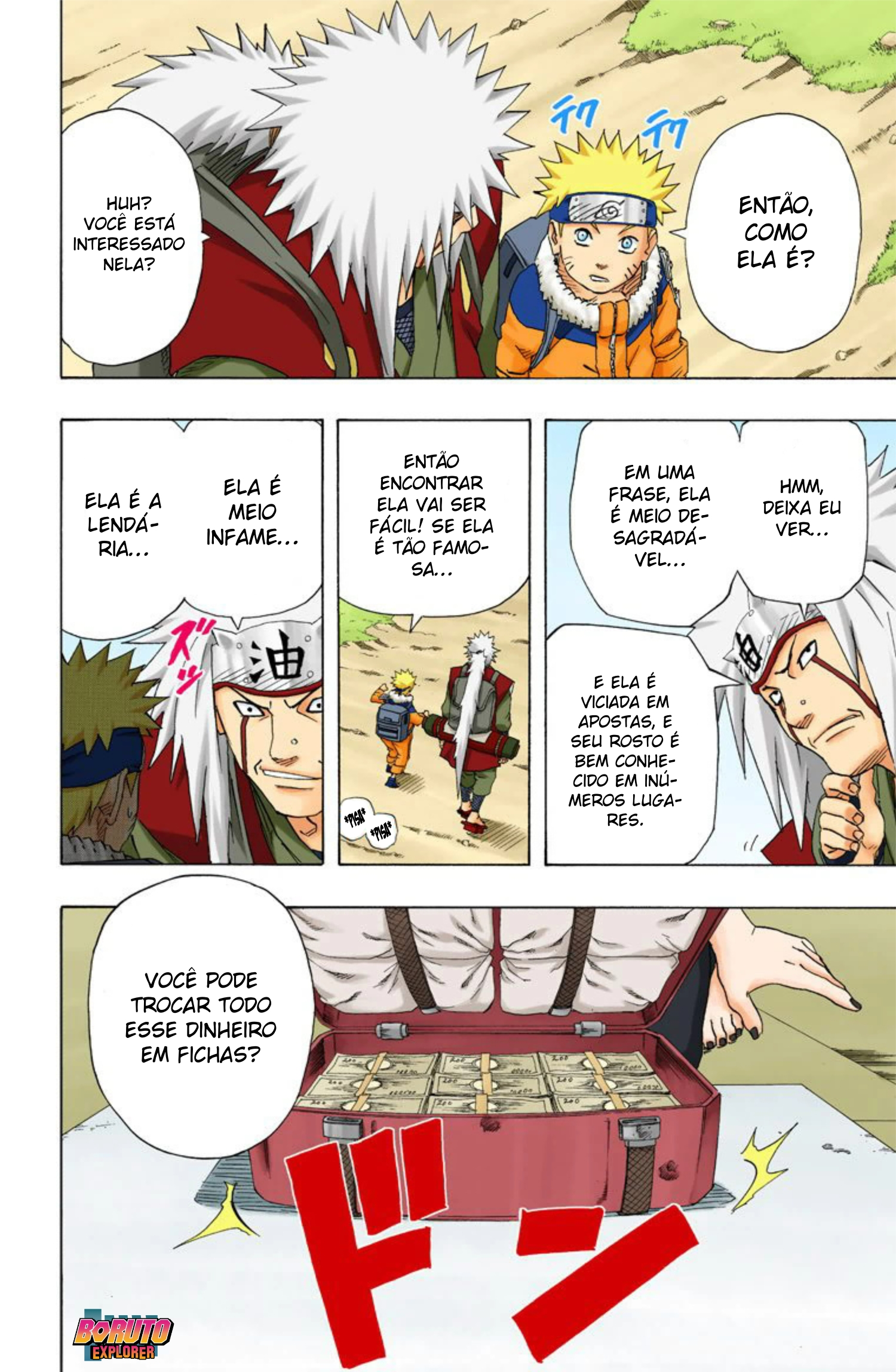 Read Naruto - Versão Colorida Oficial Manga Online