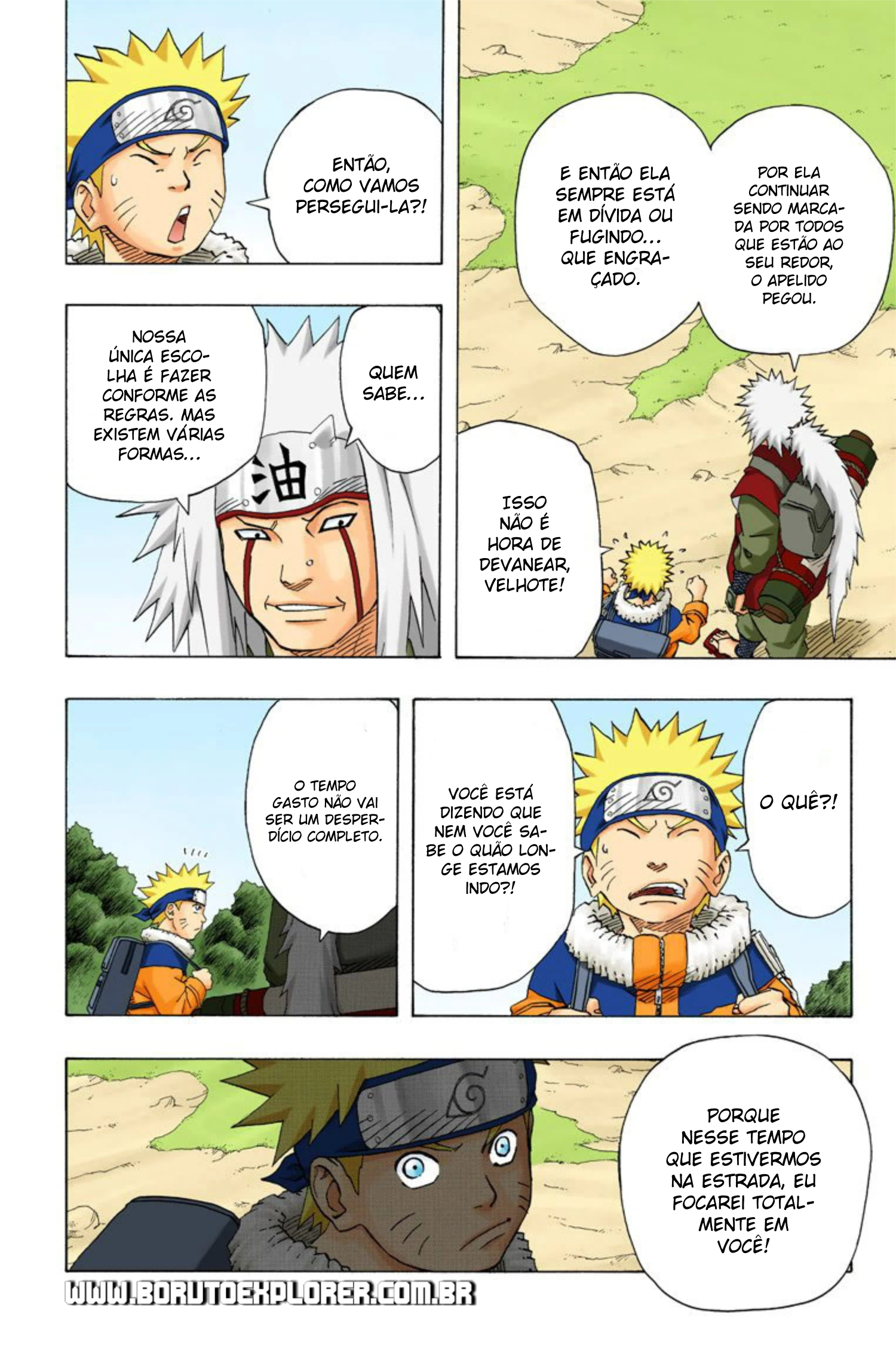 Read Naruto - Versão Colorida Oficial Manga Online