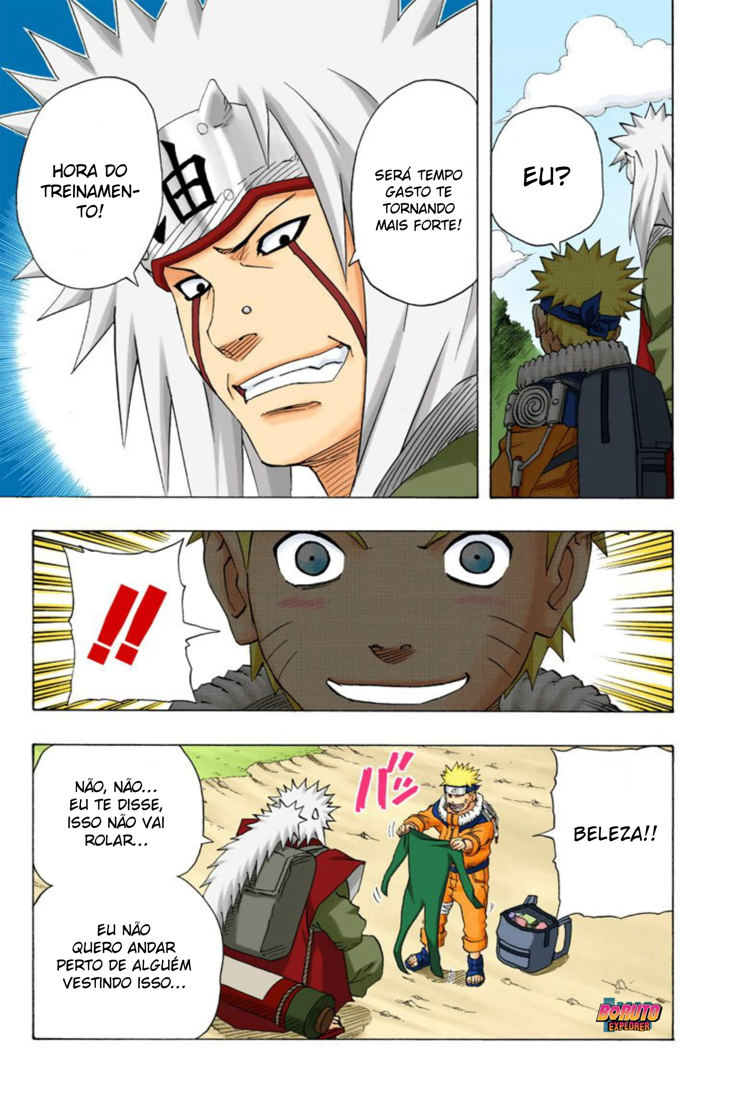 Read Naruto - Versão Colorida Oficial Manga Online