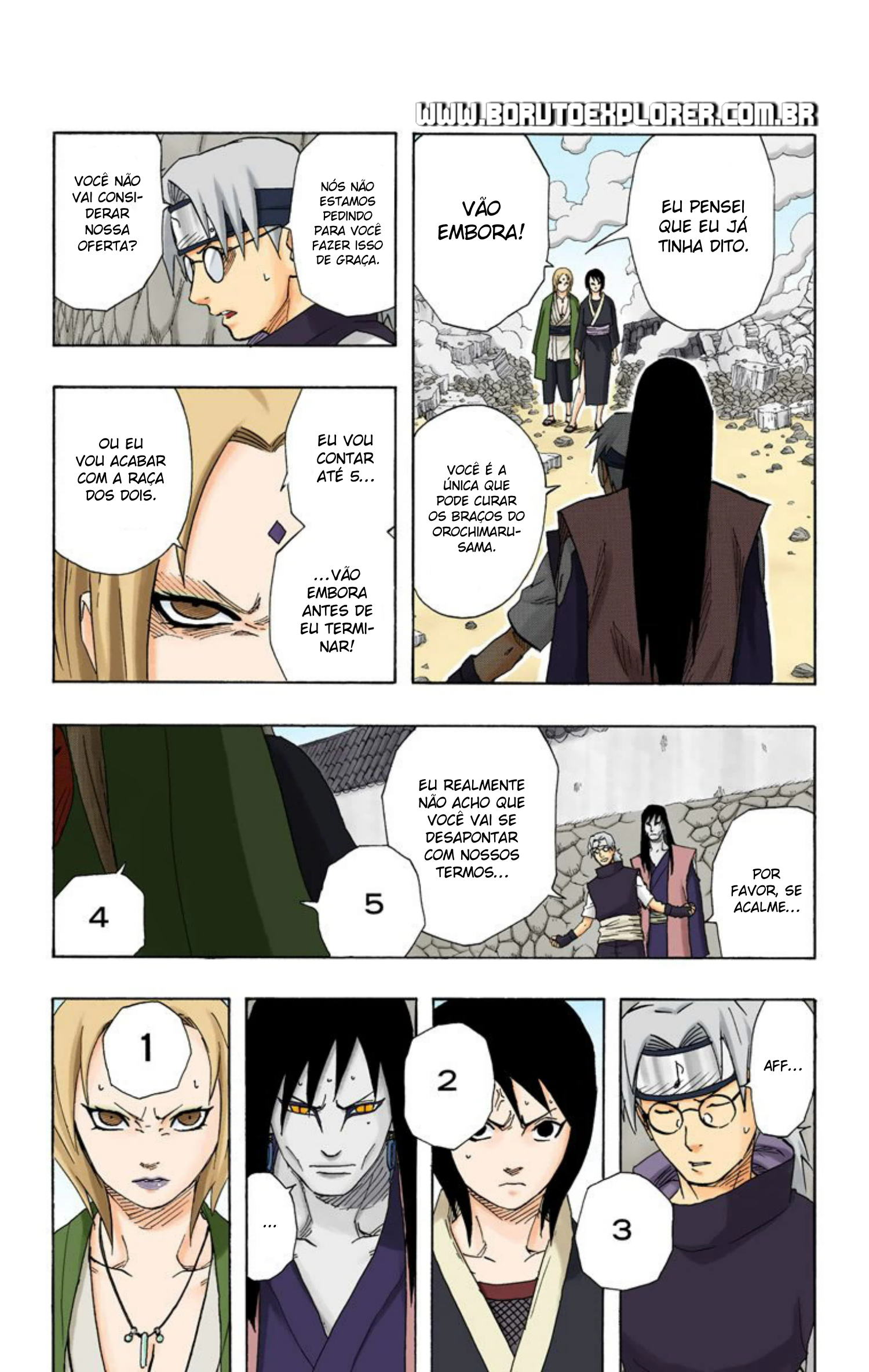 Read Naruto - Versão Colorida Oficial Manga Online