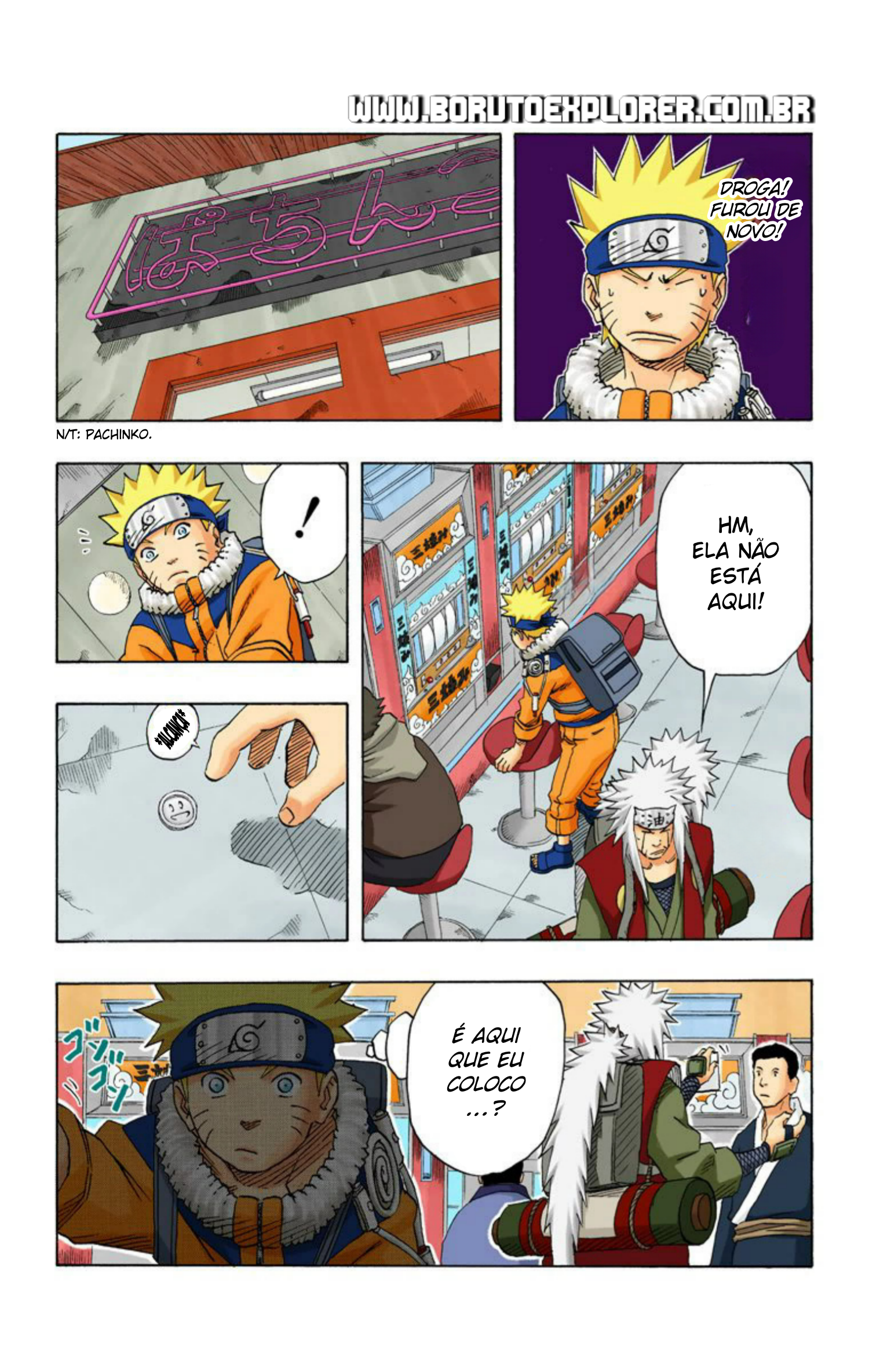 Read Naruto - Versão Colorida Oficial Manga Online