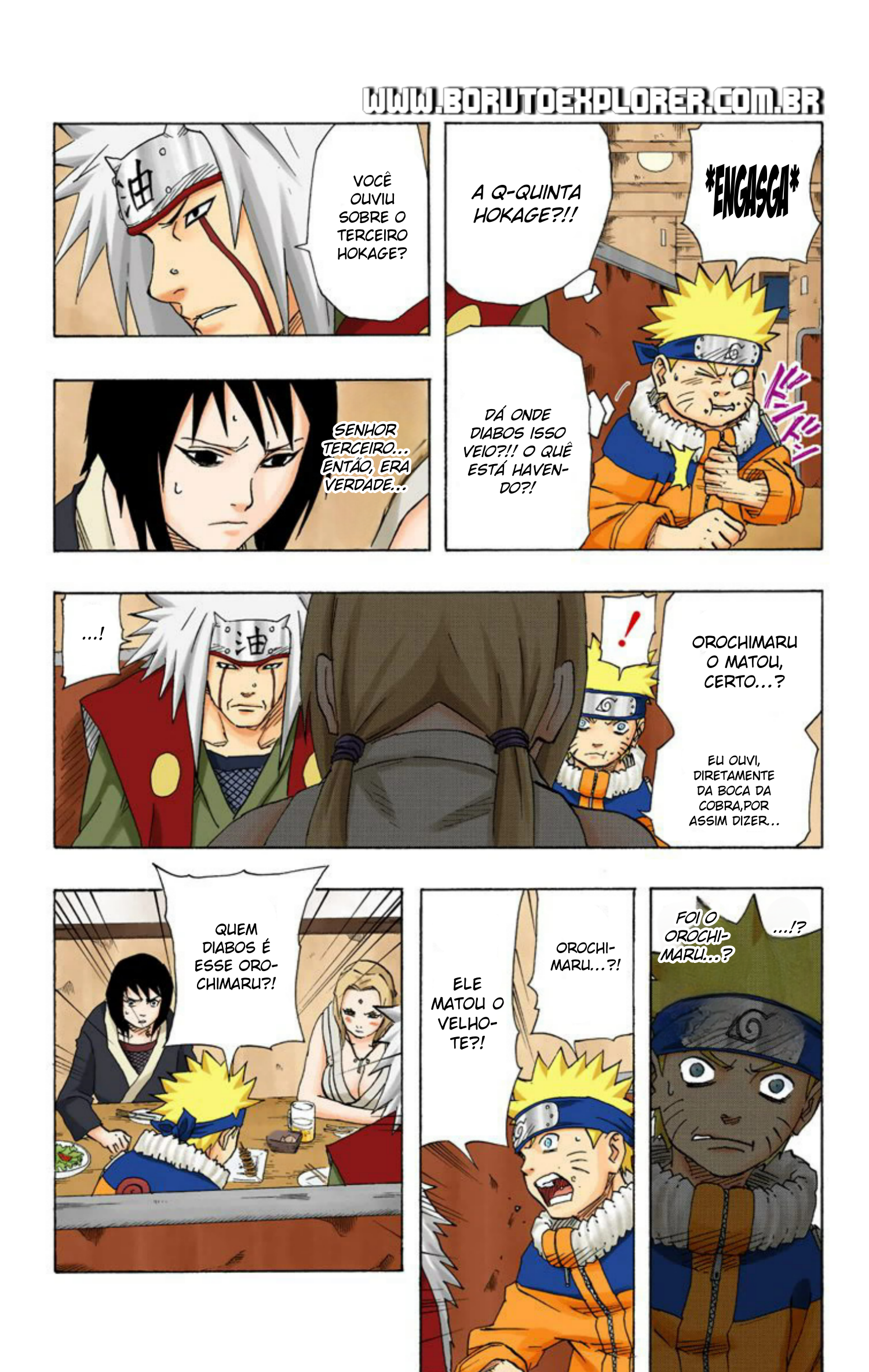 Read Naruto - Versão Colorida Oficial Manga Online