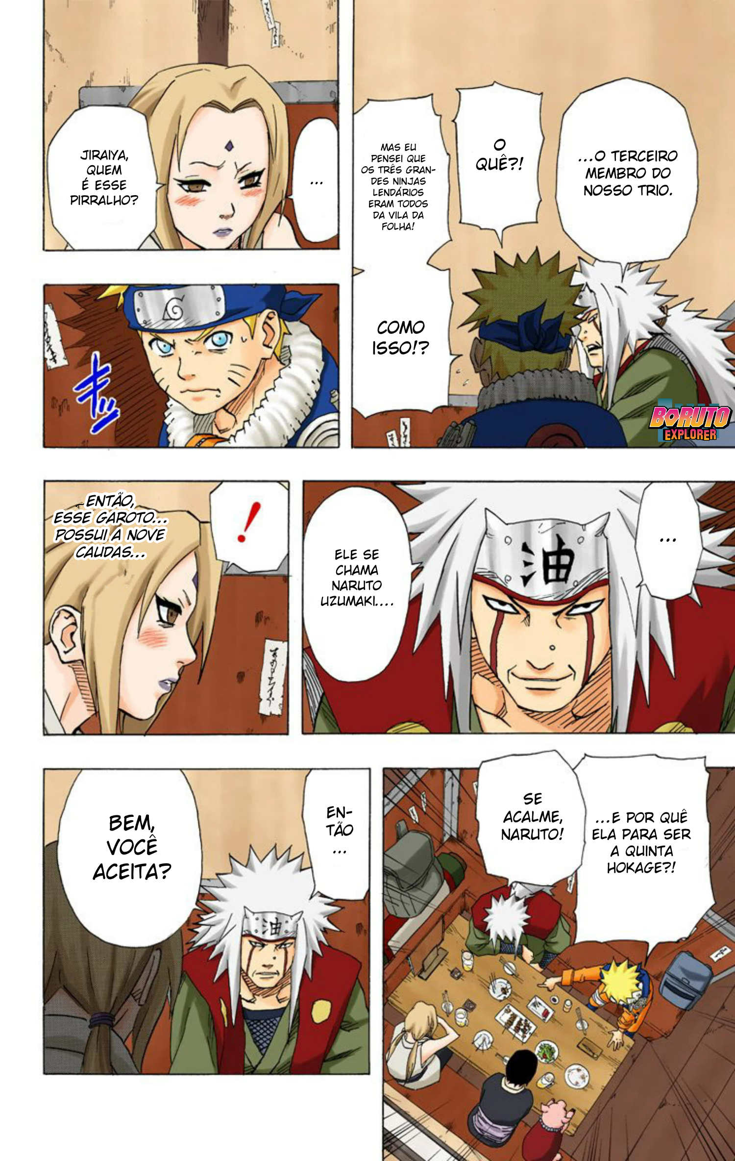 Read Naruto - Versão Colorida Oficial Manga Online