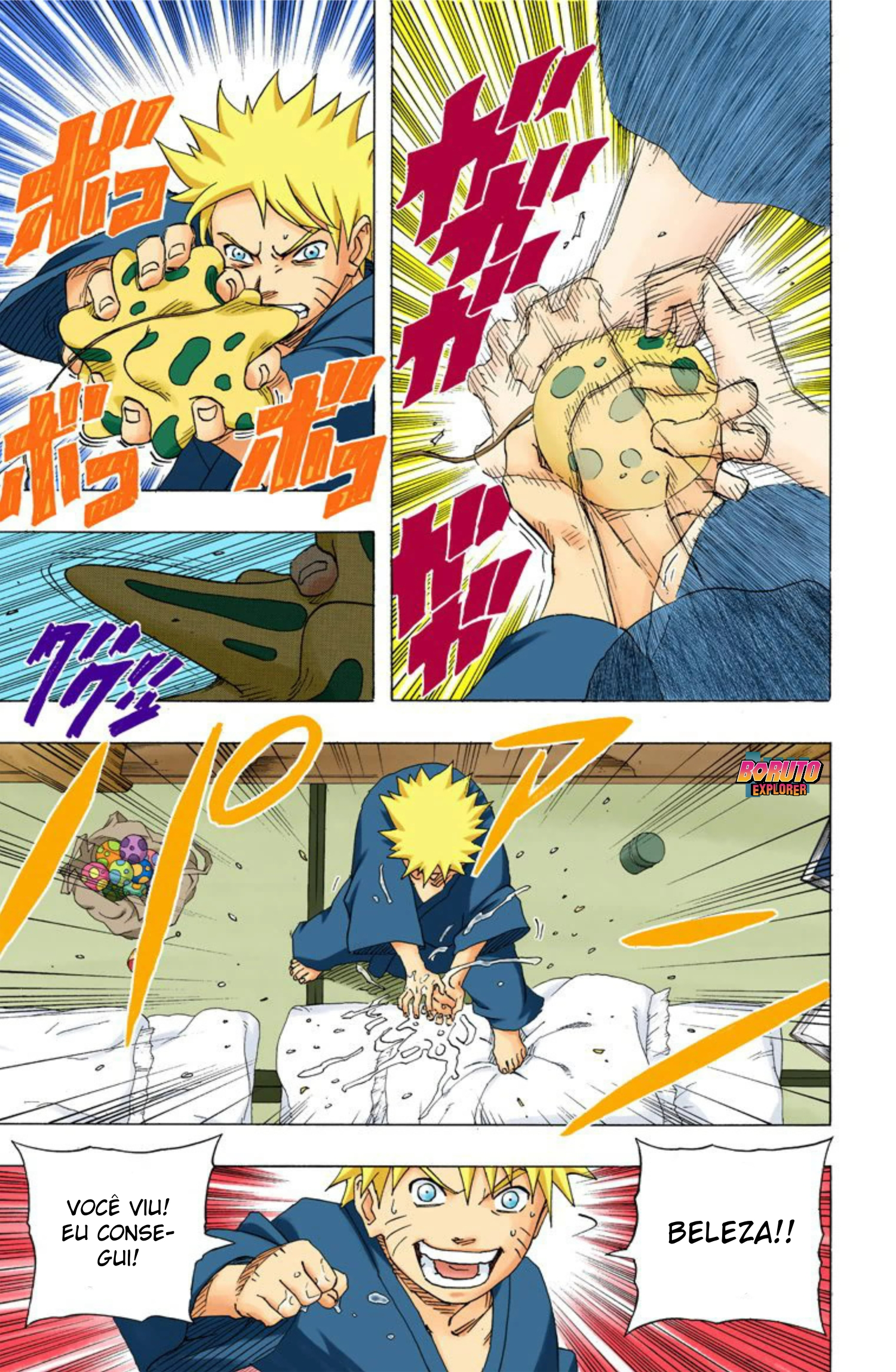 Read Naruto - Versão Colorida Oficial Manga Online