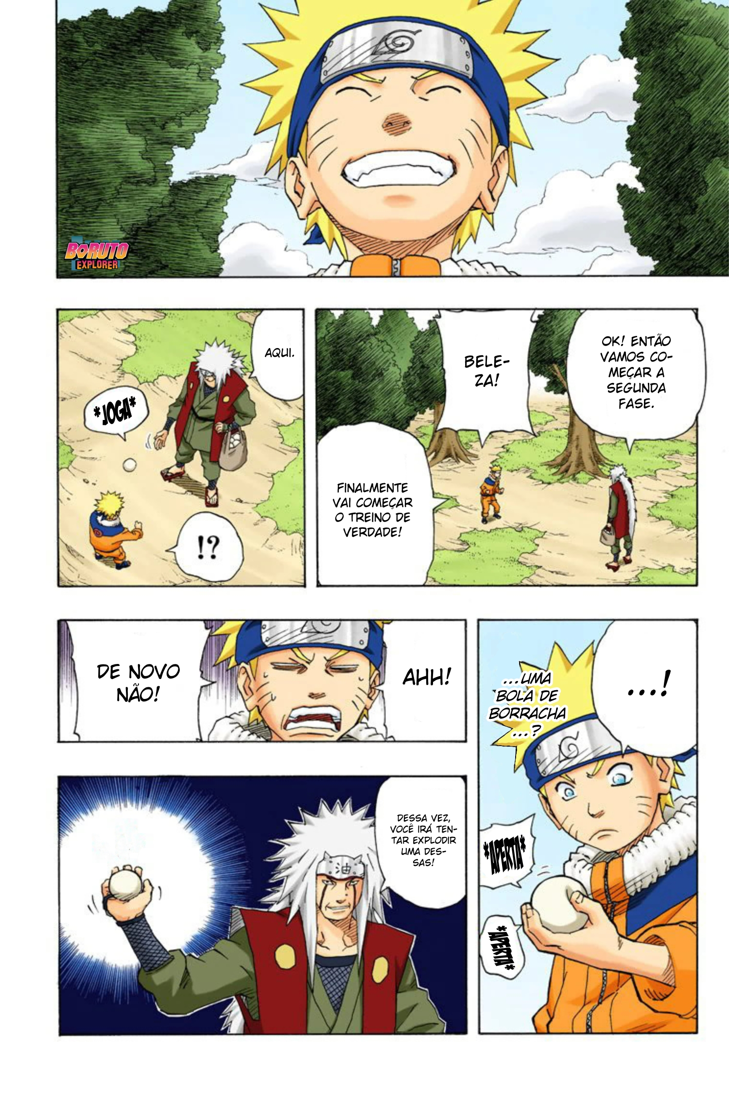 Read Naruto - Versão Colorida Oficial Manga Online