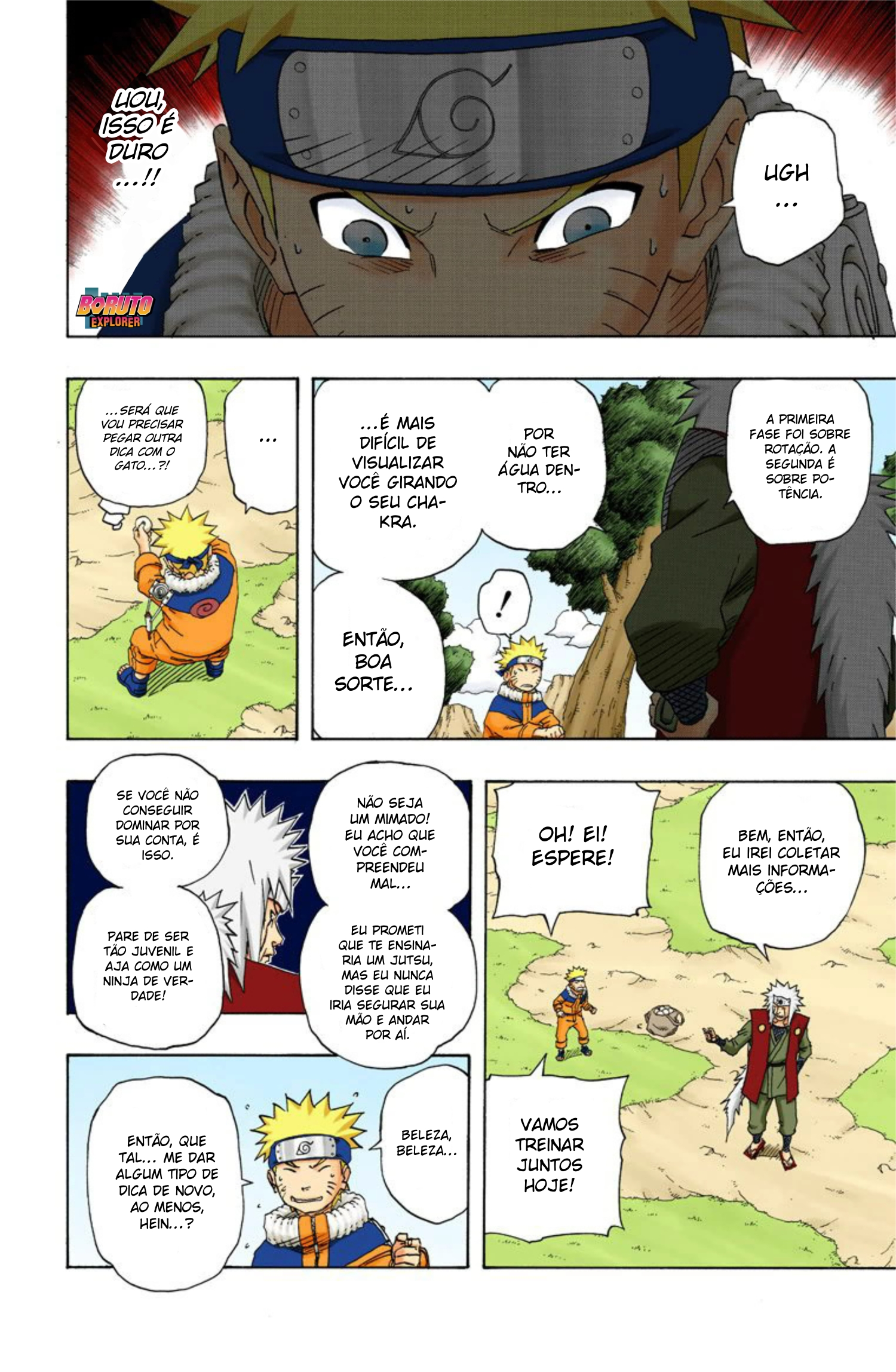 Read Naruto - Versão Colorida Oficial Manga Online