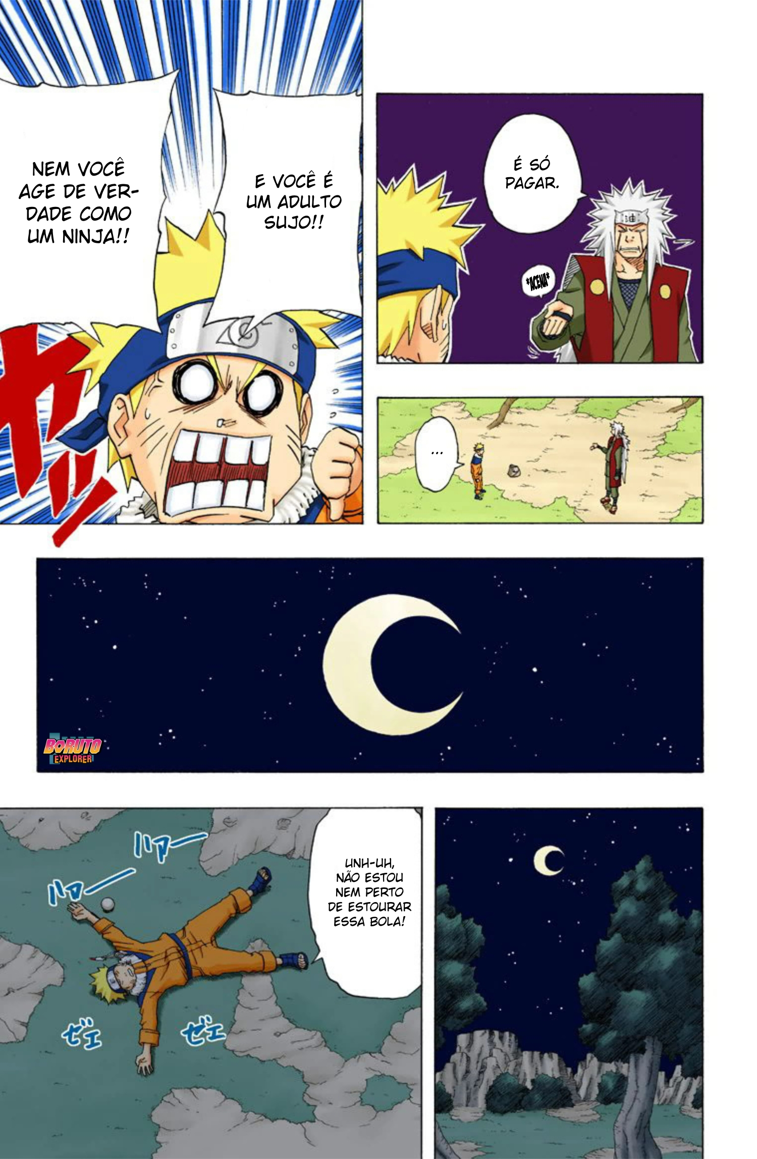 Read Naruto - Versão Colorida Oficial Manga Online