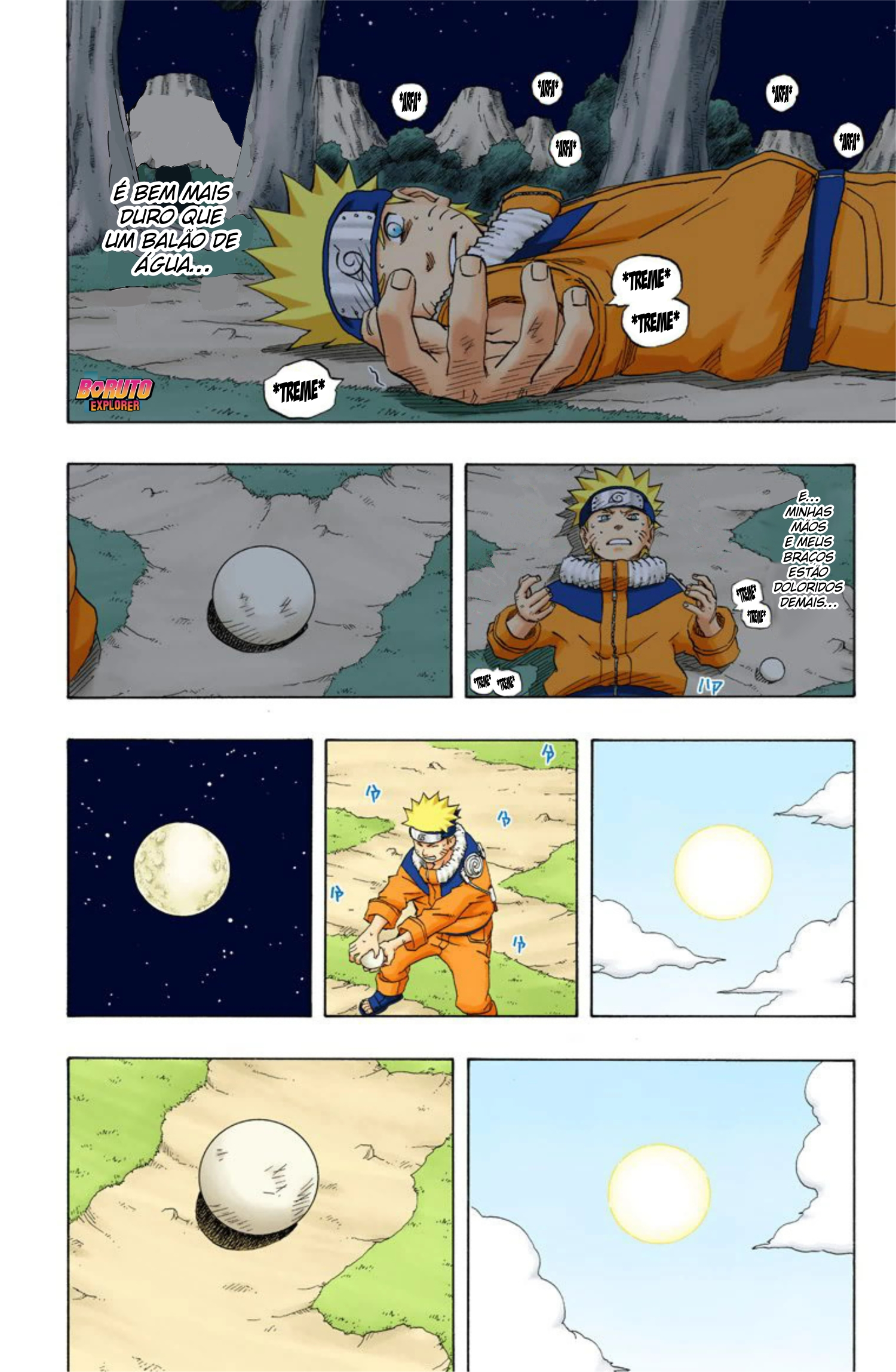Read Naruto - Versão Colorida Oficial Manga Online