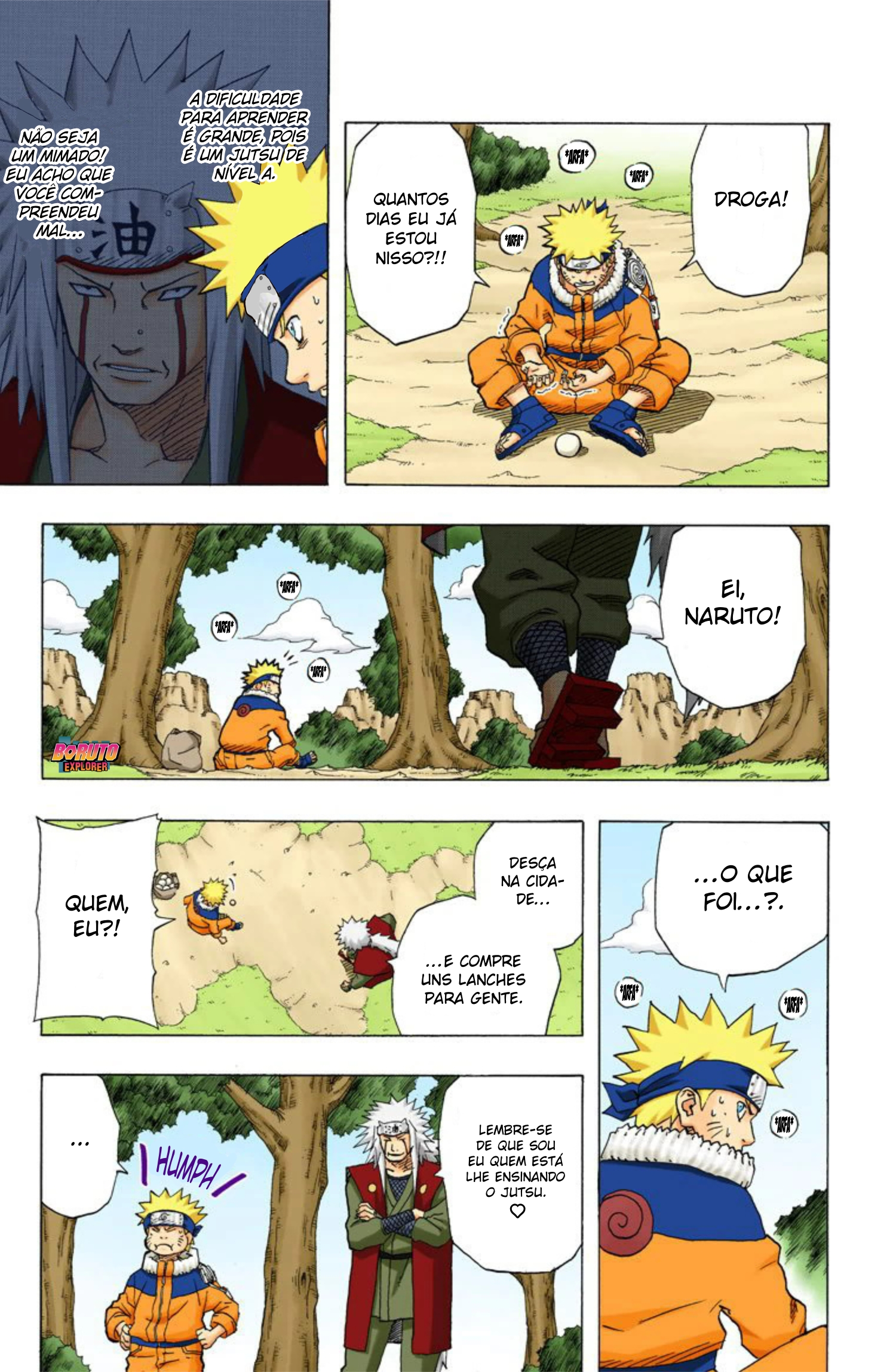 Read Naruto - Versão Colorida Oficial Manga Online
