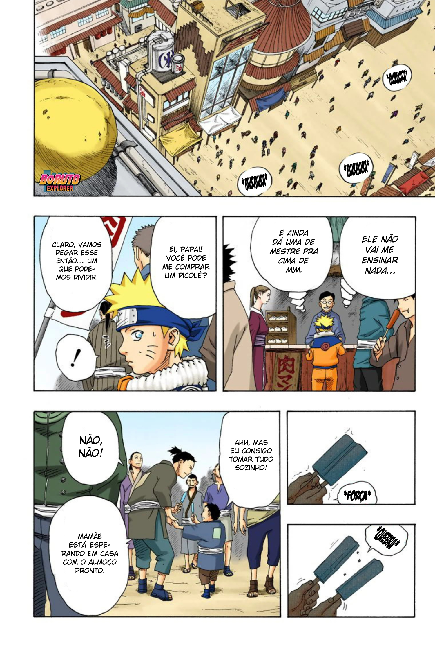 Read Naruto - Versão Colorida Oficial Manga Online