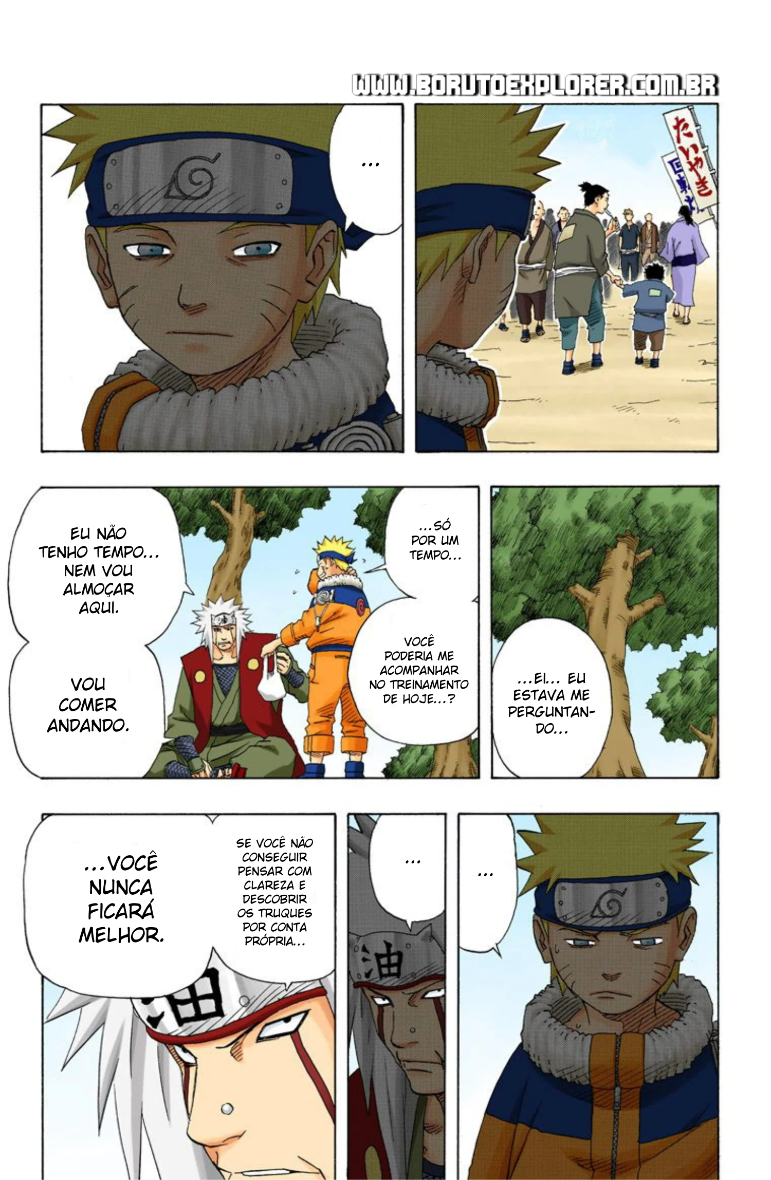Read Naruto - Versão Colorida Oficial Manga Online