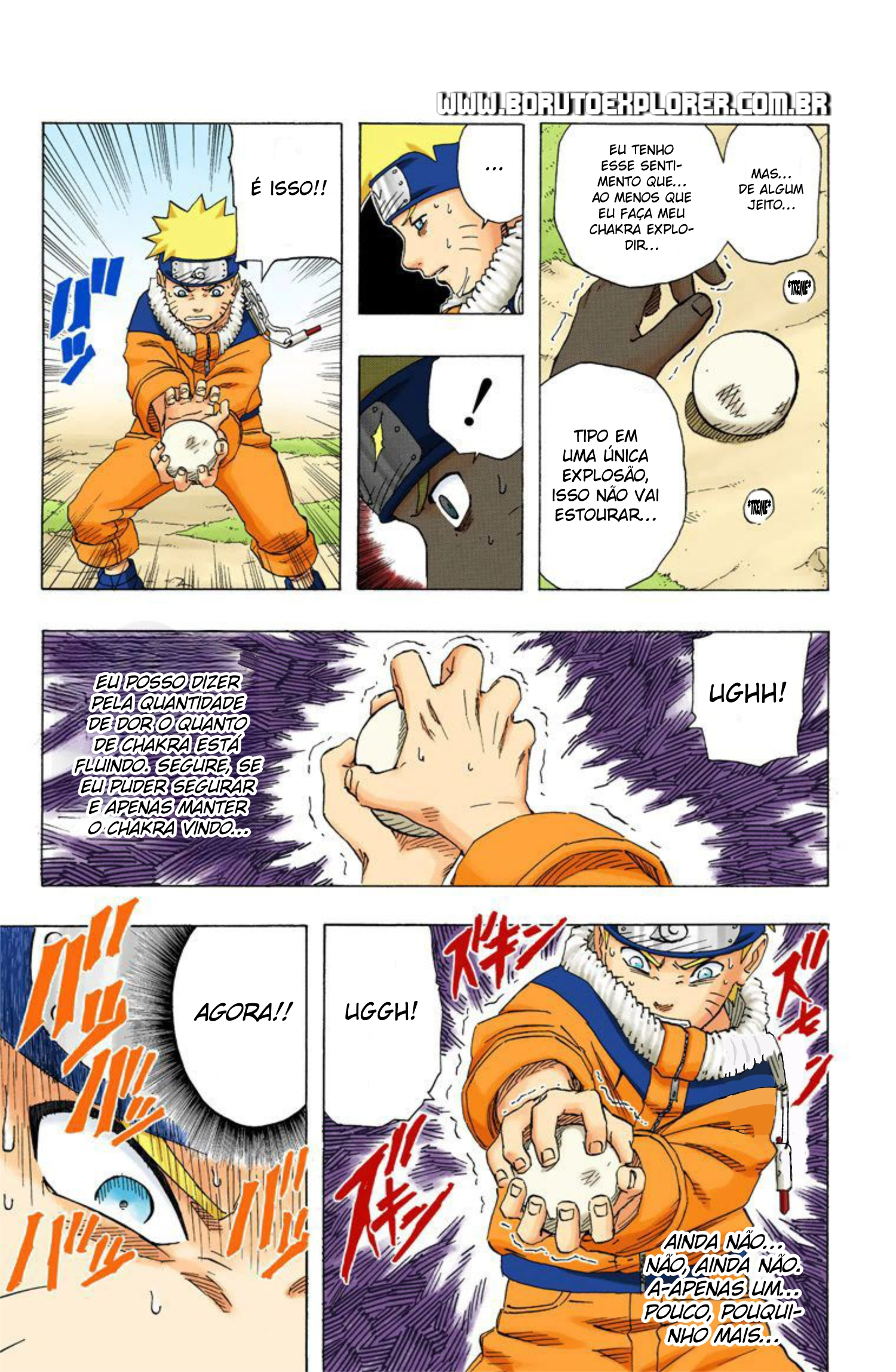 Read Naruto - Versão Colorida Oficial Manga Online