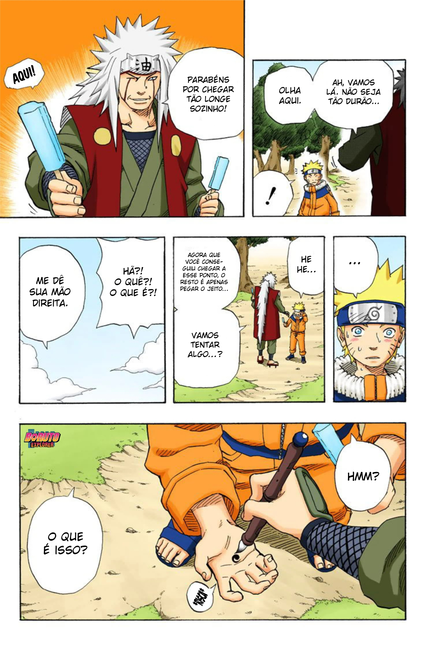 Read Naruto - Versão Colorida Oficial Manga Online