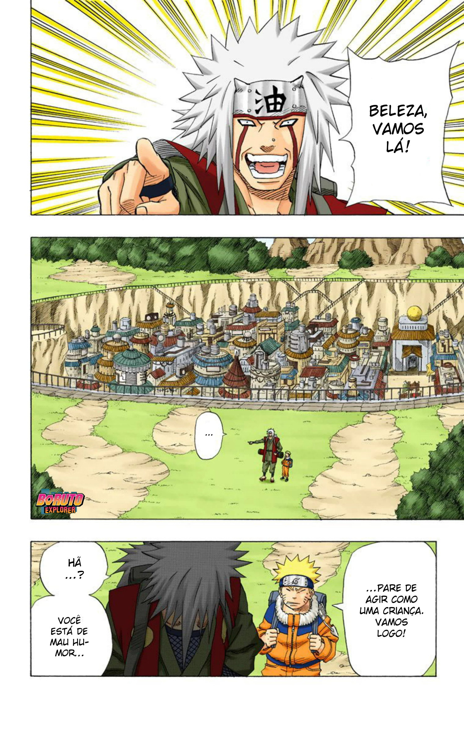 Read Naruto - Versão Colorida Oficial Manga Online