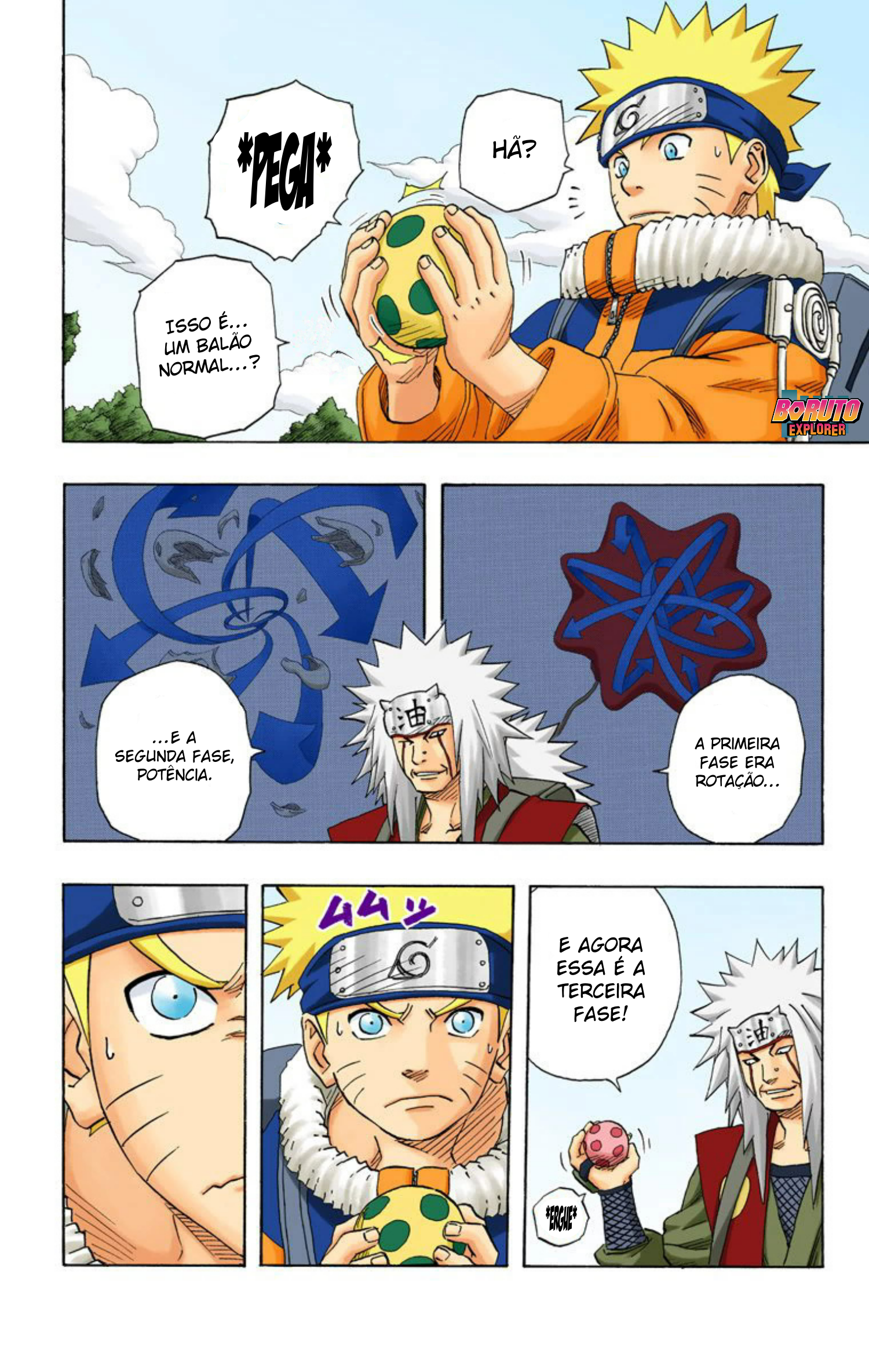 Read Naruto - Versão Colorida Oficial Manga Online