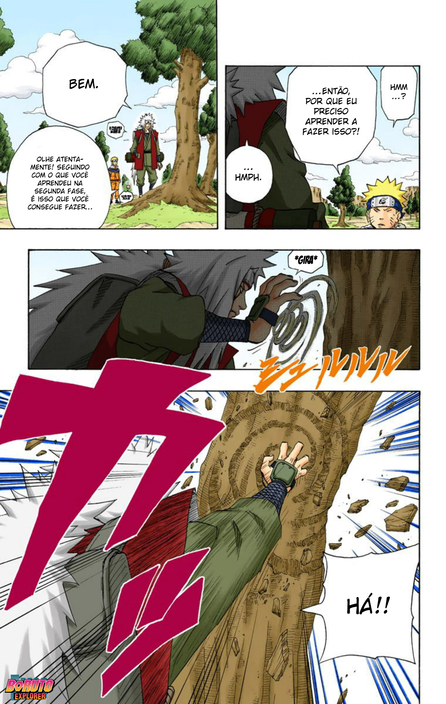 Read Naruto - Versão Colorida Oficial Manga Online