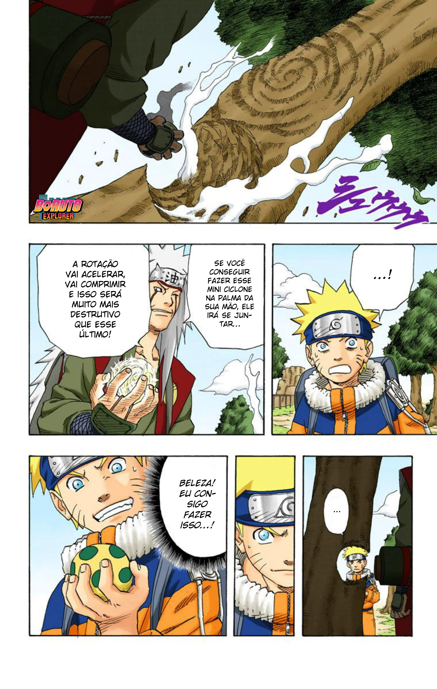 Read Naruto - Versão Colorida Oficial Manga Online