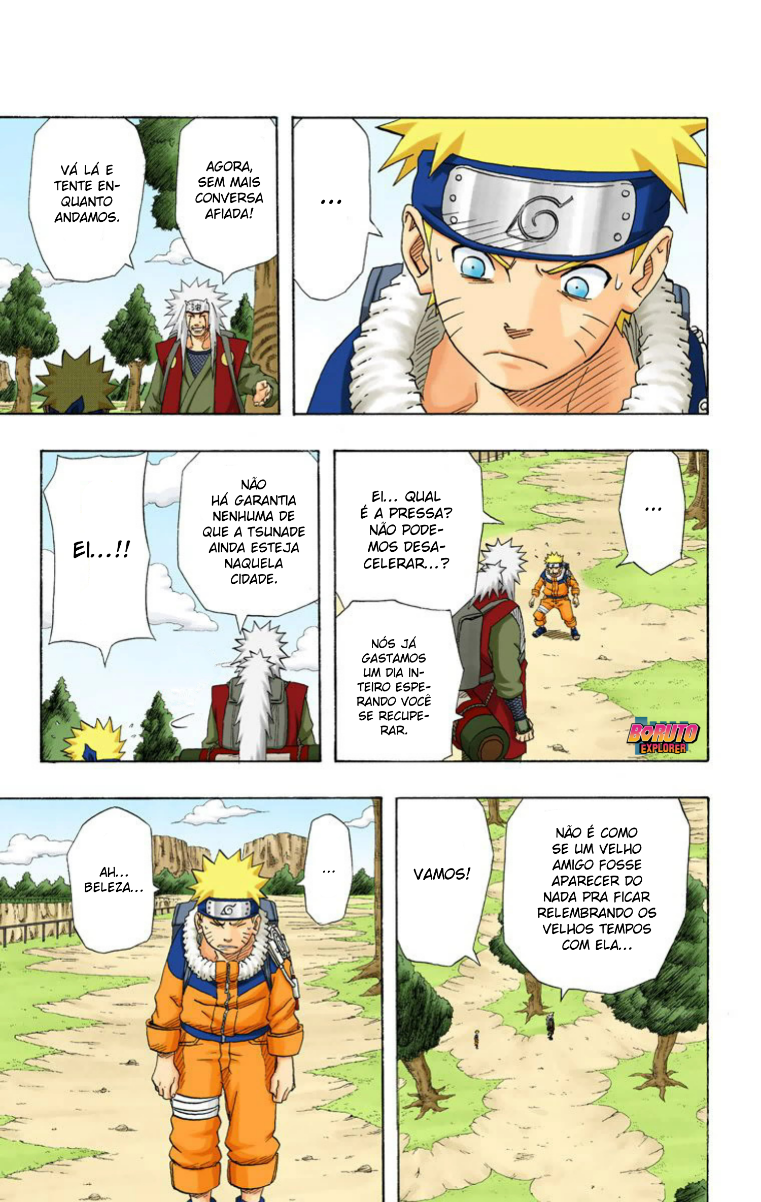 Read Naruto - Versão Colorida Oficial Manga Online