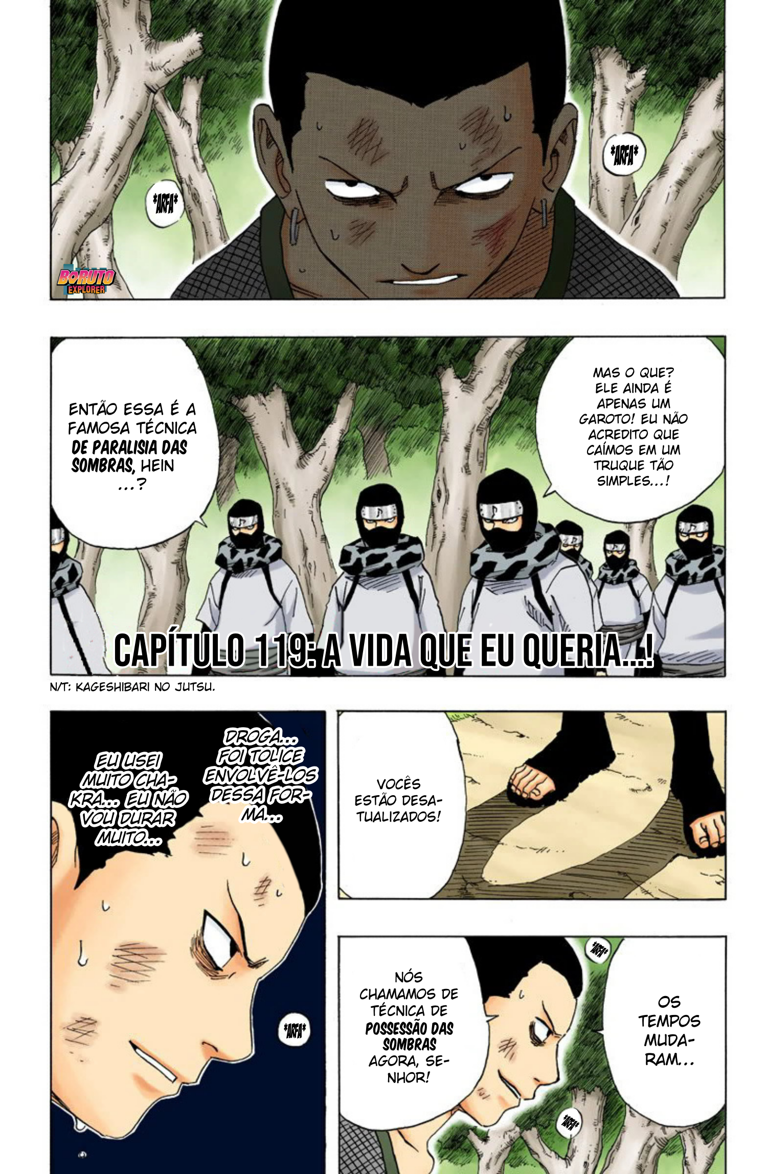 Read Naruto - Versão Colorida Oficial Manga Online