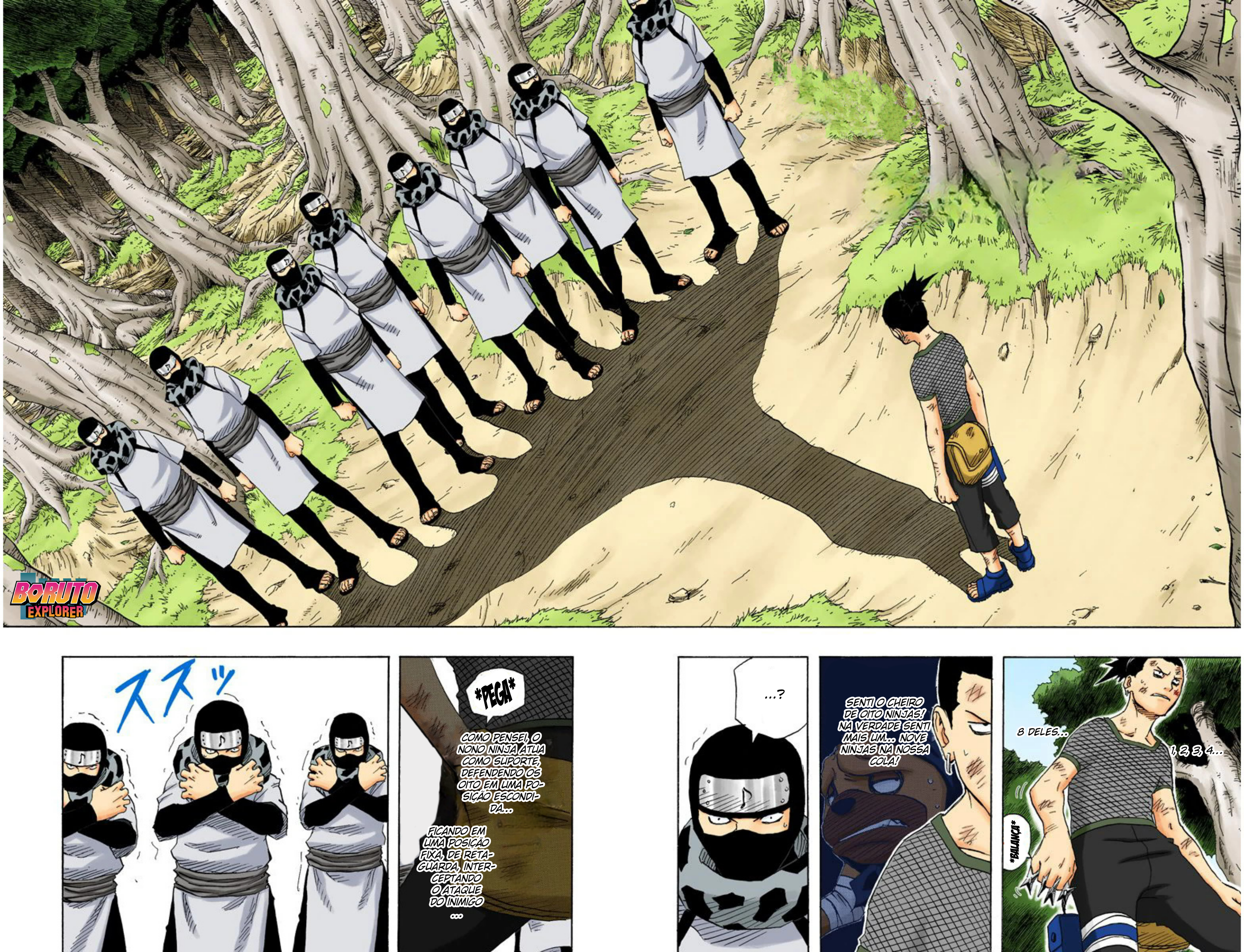 Read Naruto - Versão Colorida Oficial Manga Online