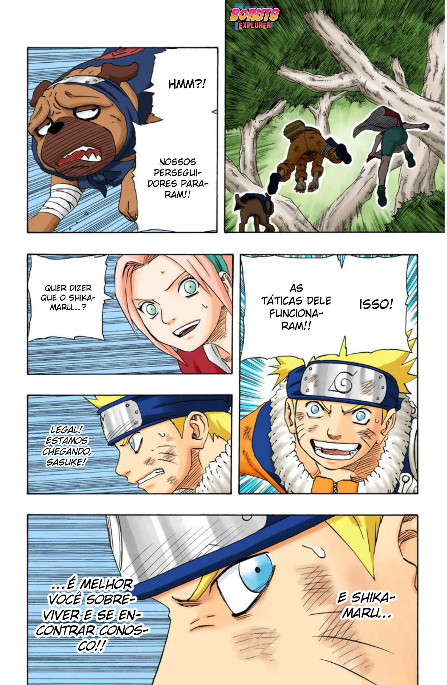 Read Naruto - Versão Colorida Oficial Manga Online