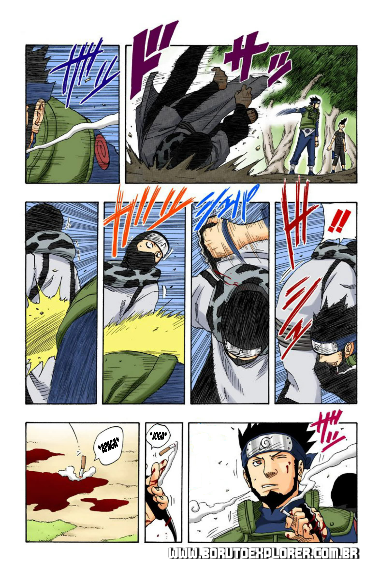 Read Naruto - Versão Colorida Oficial Manga Online